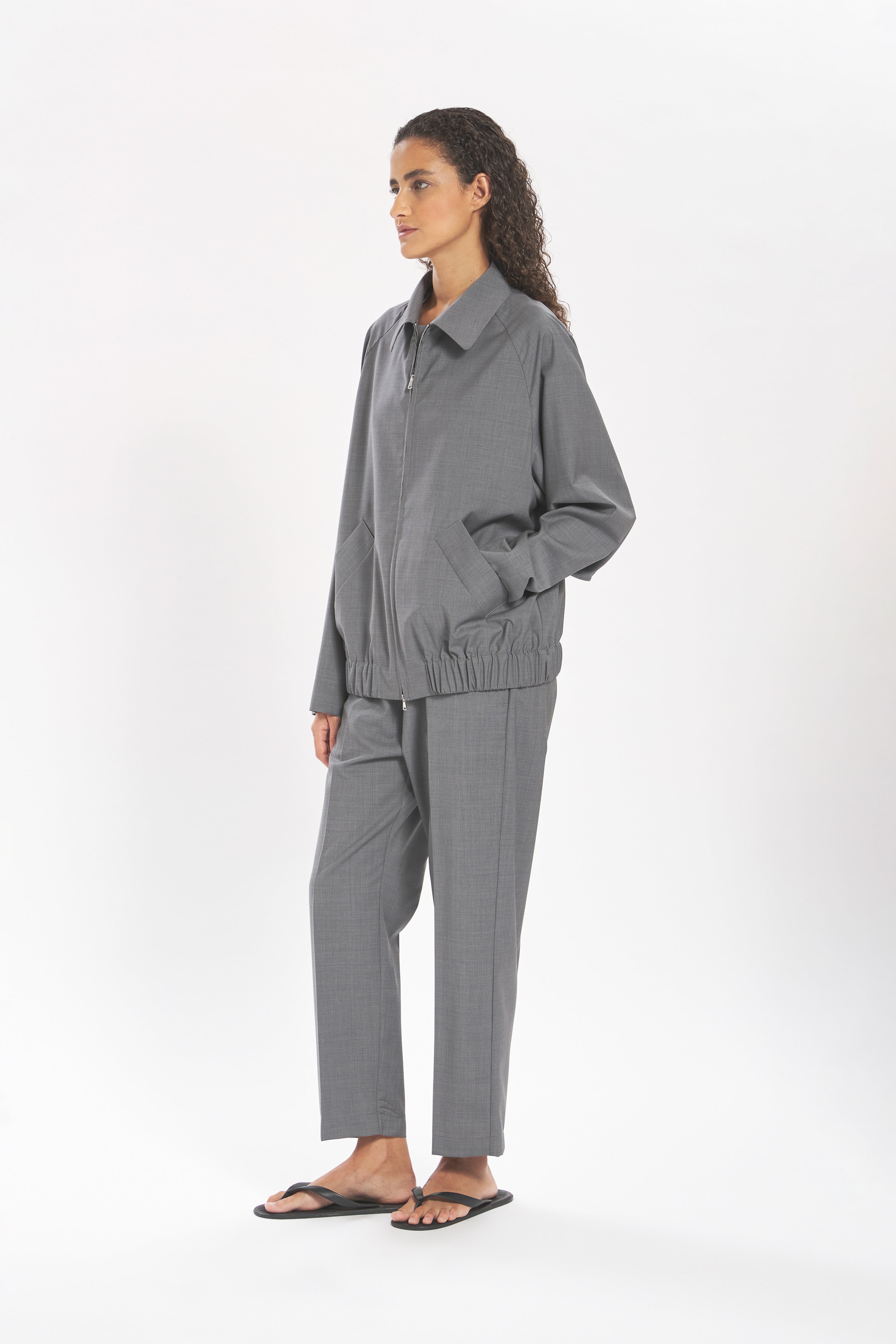 Coat Giona Tropical Grigio