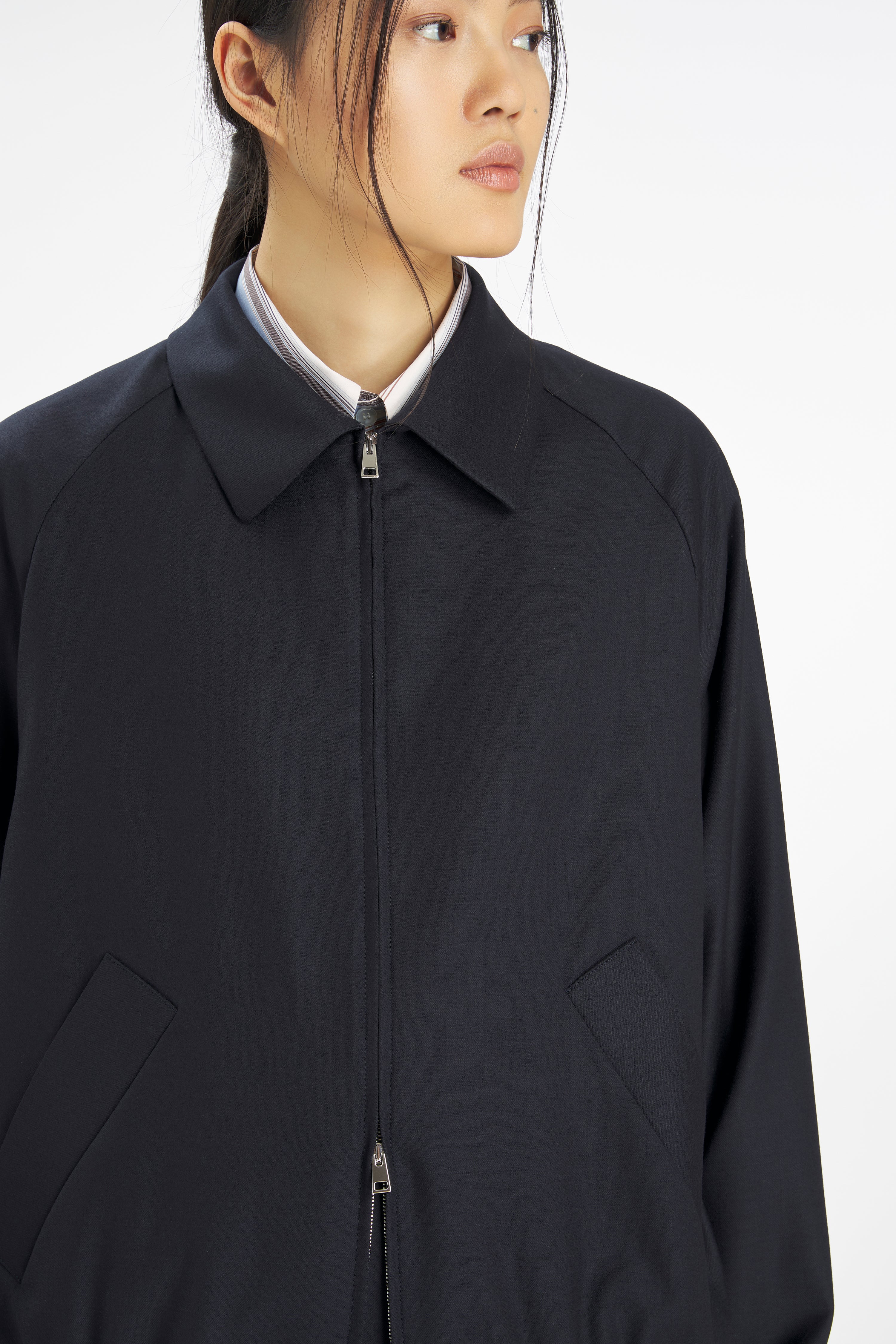 Coat Giona Flan Navy
