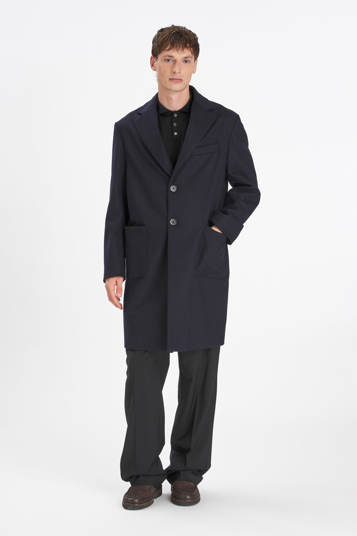 Coat Baron Caramal Navy