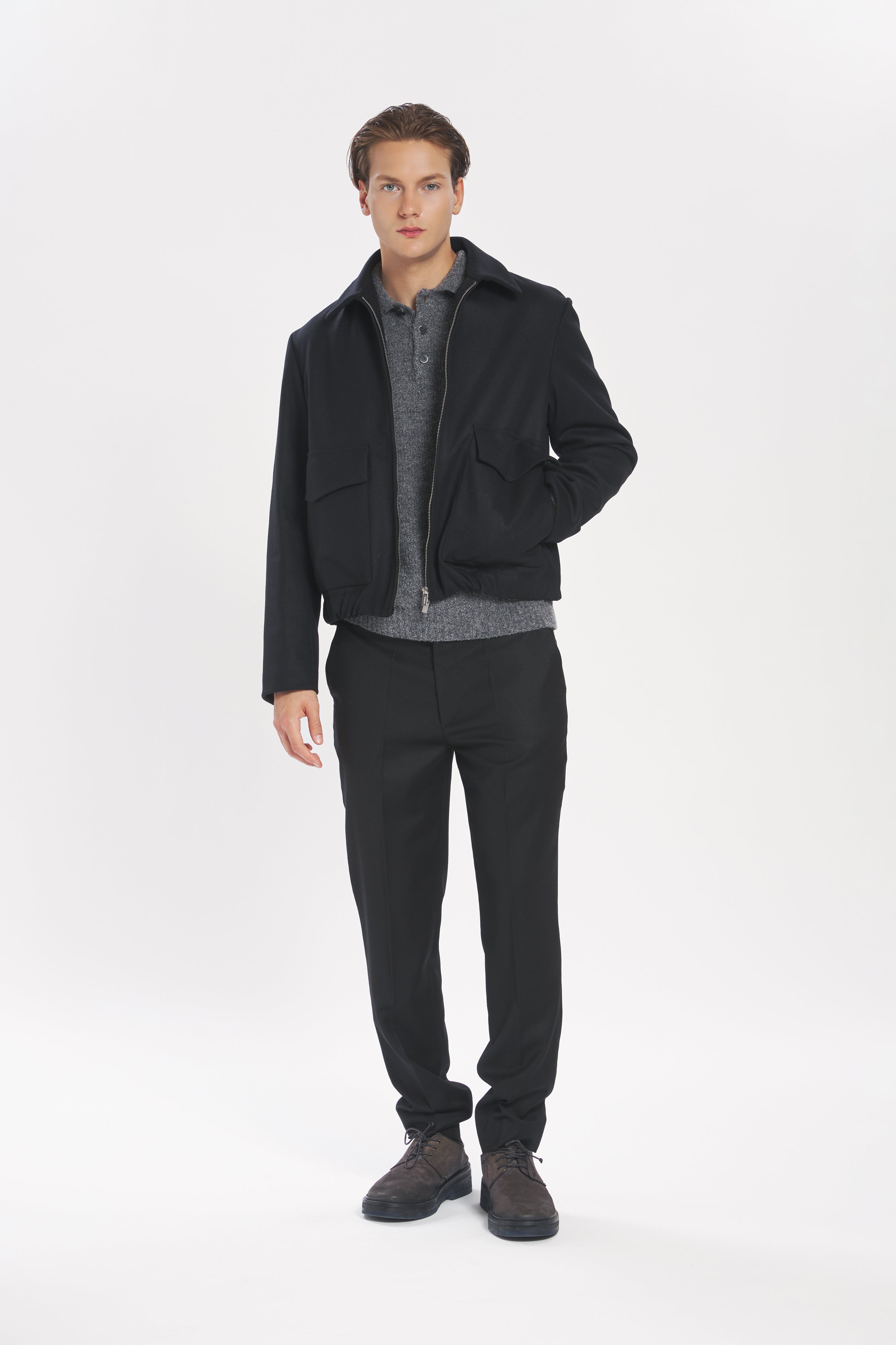 Coat Magan Caramal Nero