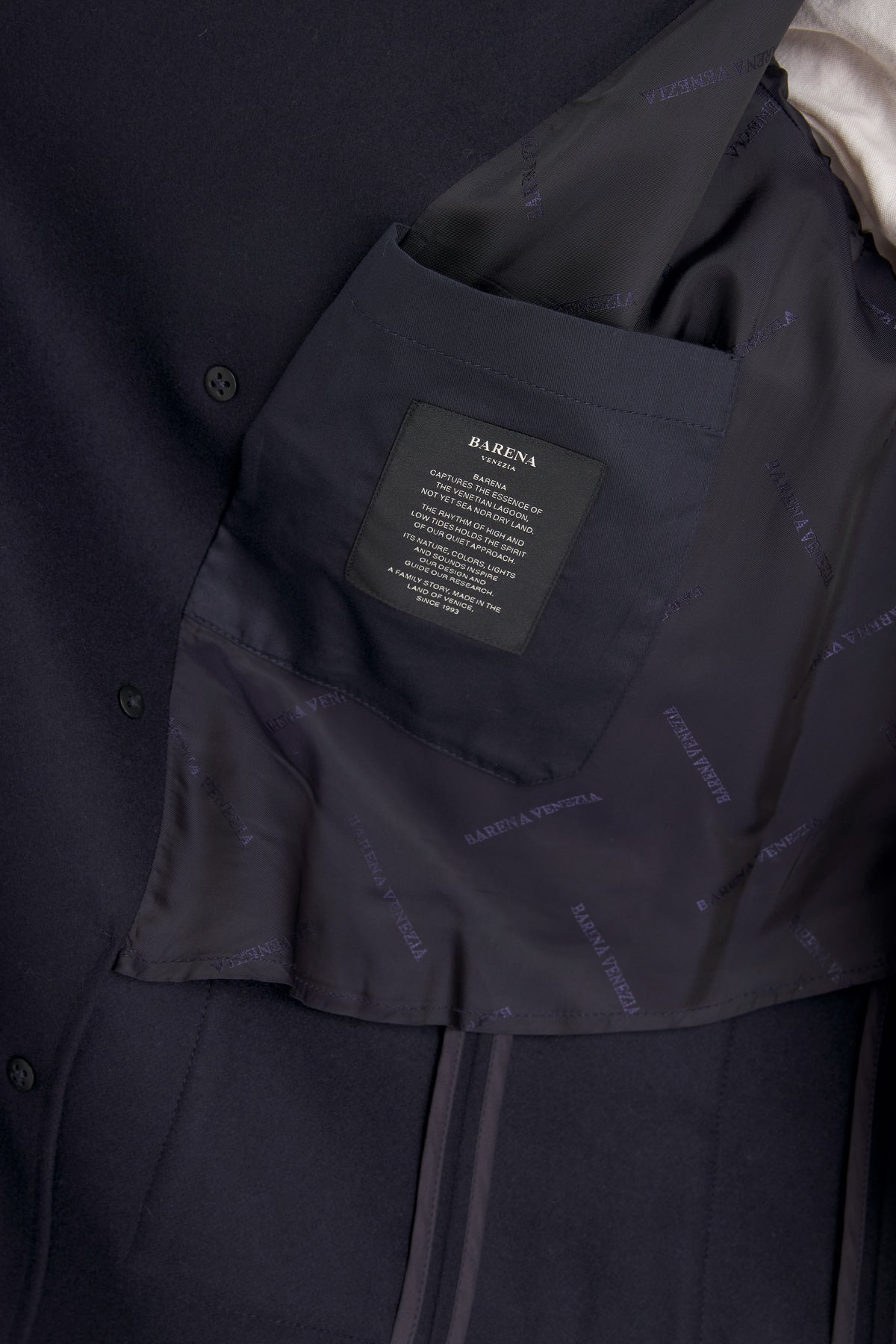 Cappotto Gazabin Caramal Navy