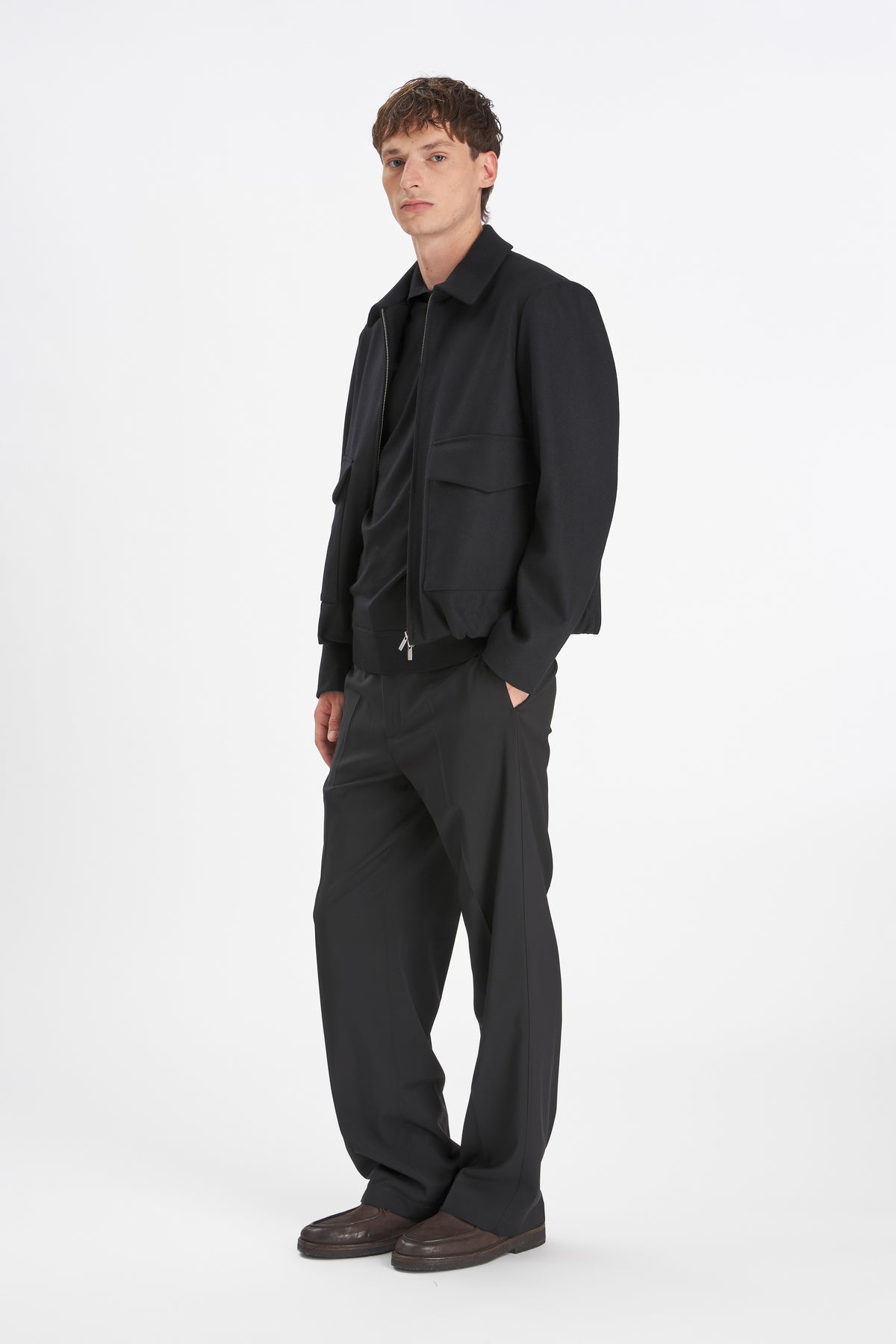 Coat Magan Caramal Nero