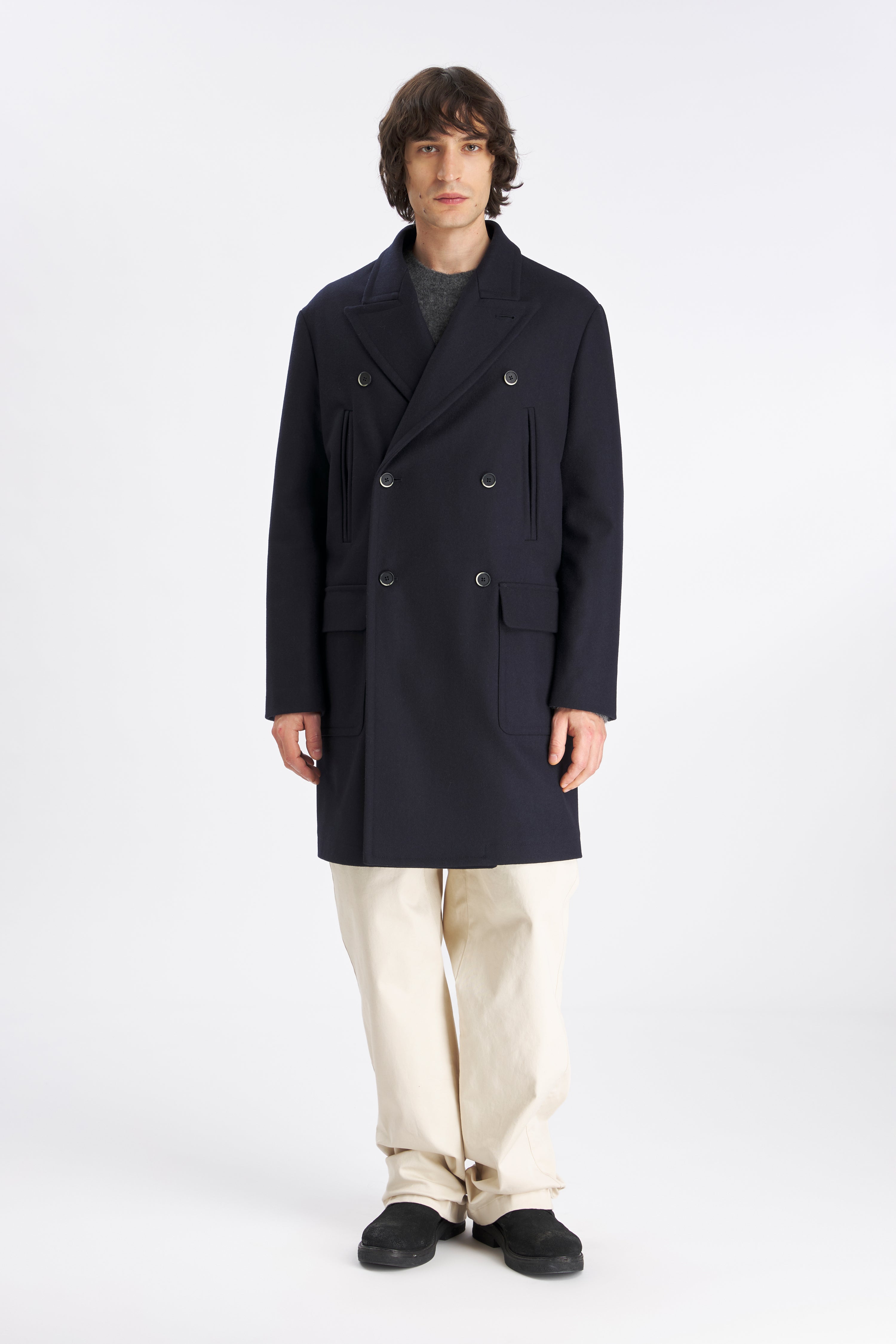 Coat Navale Caramal  Navy