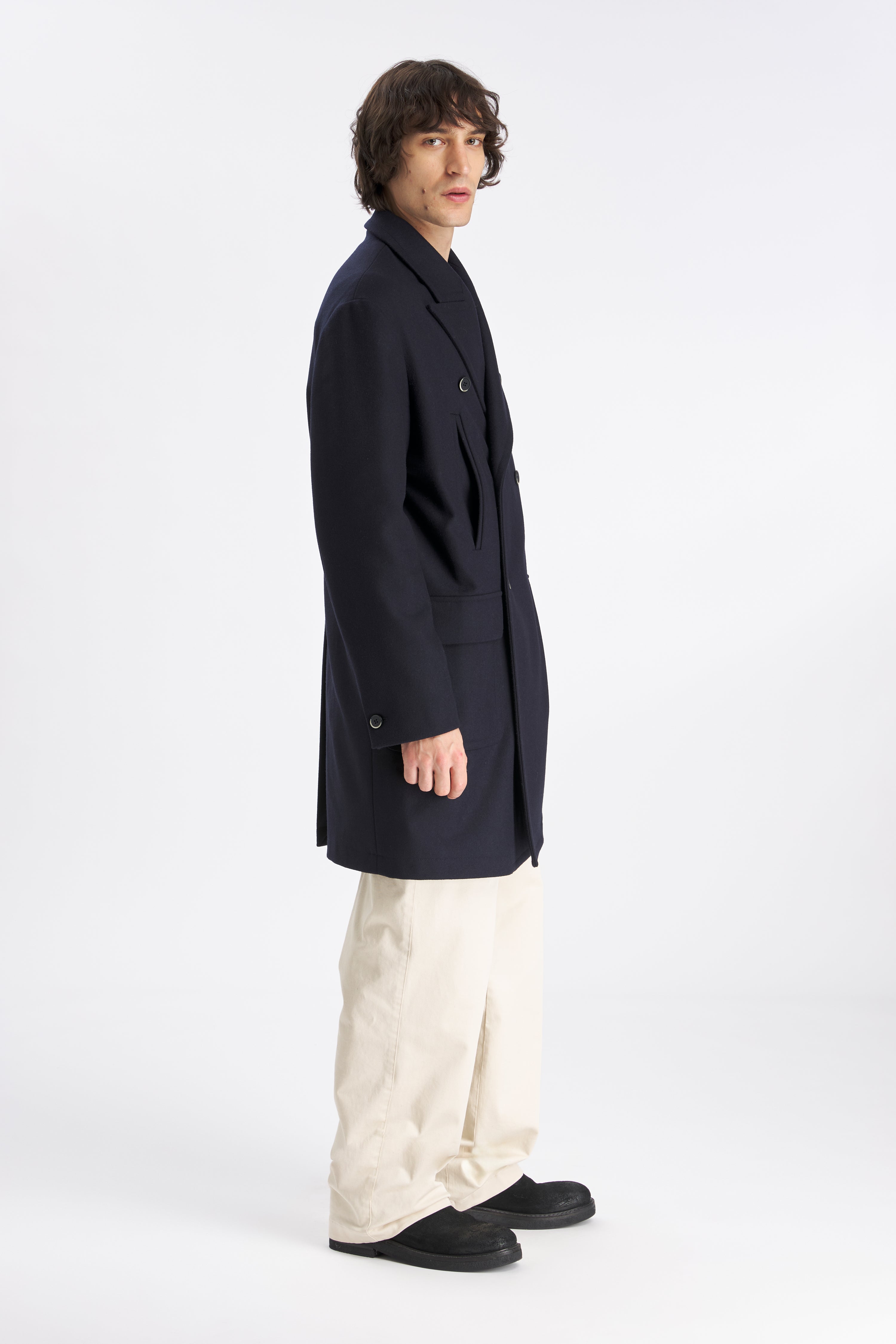 Coat Navale Caramal  Navy