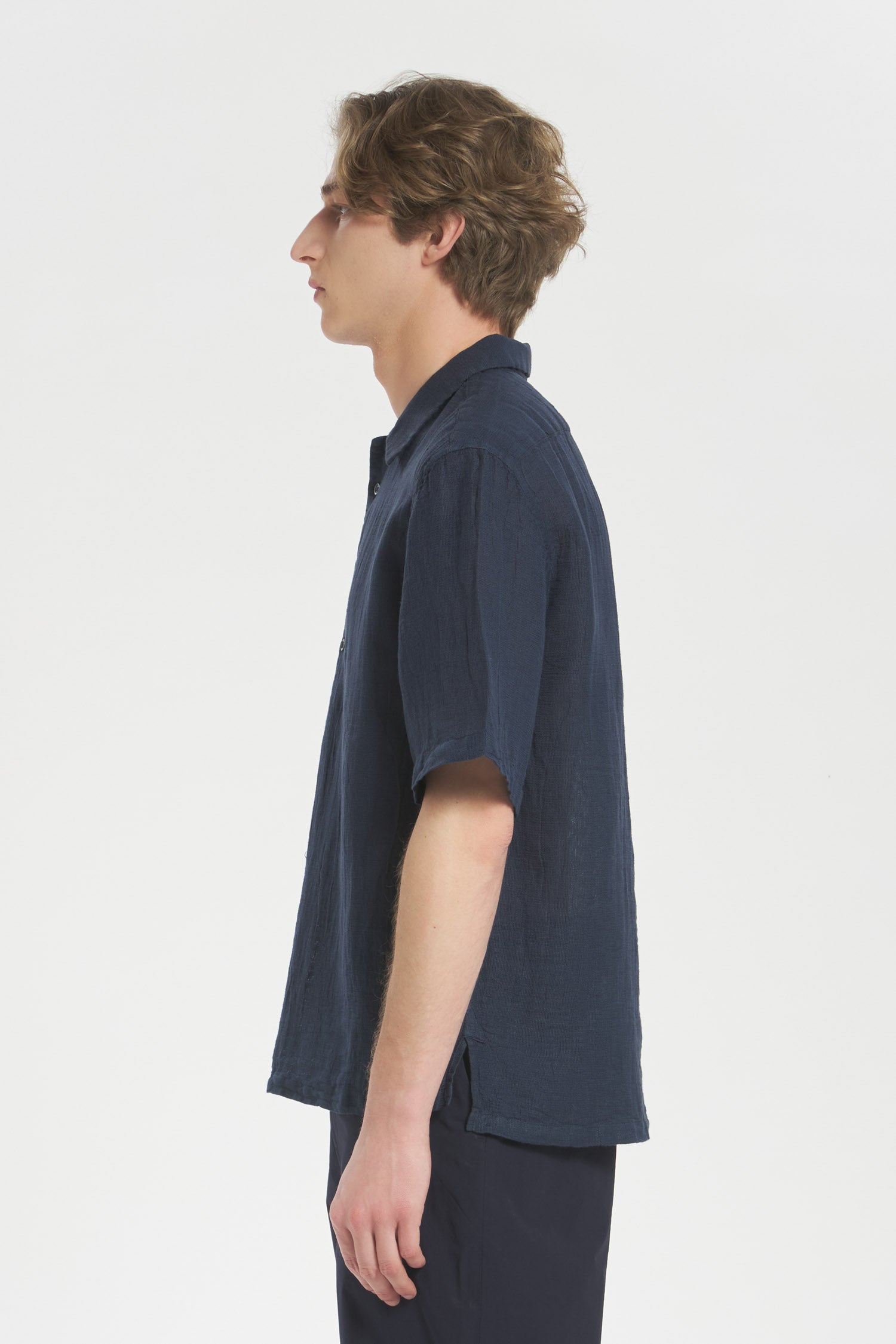 Shirt Mola Net Navy