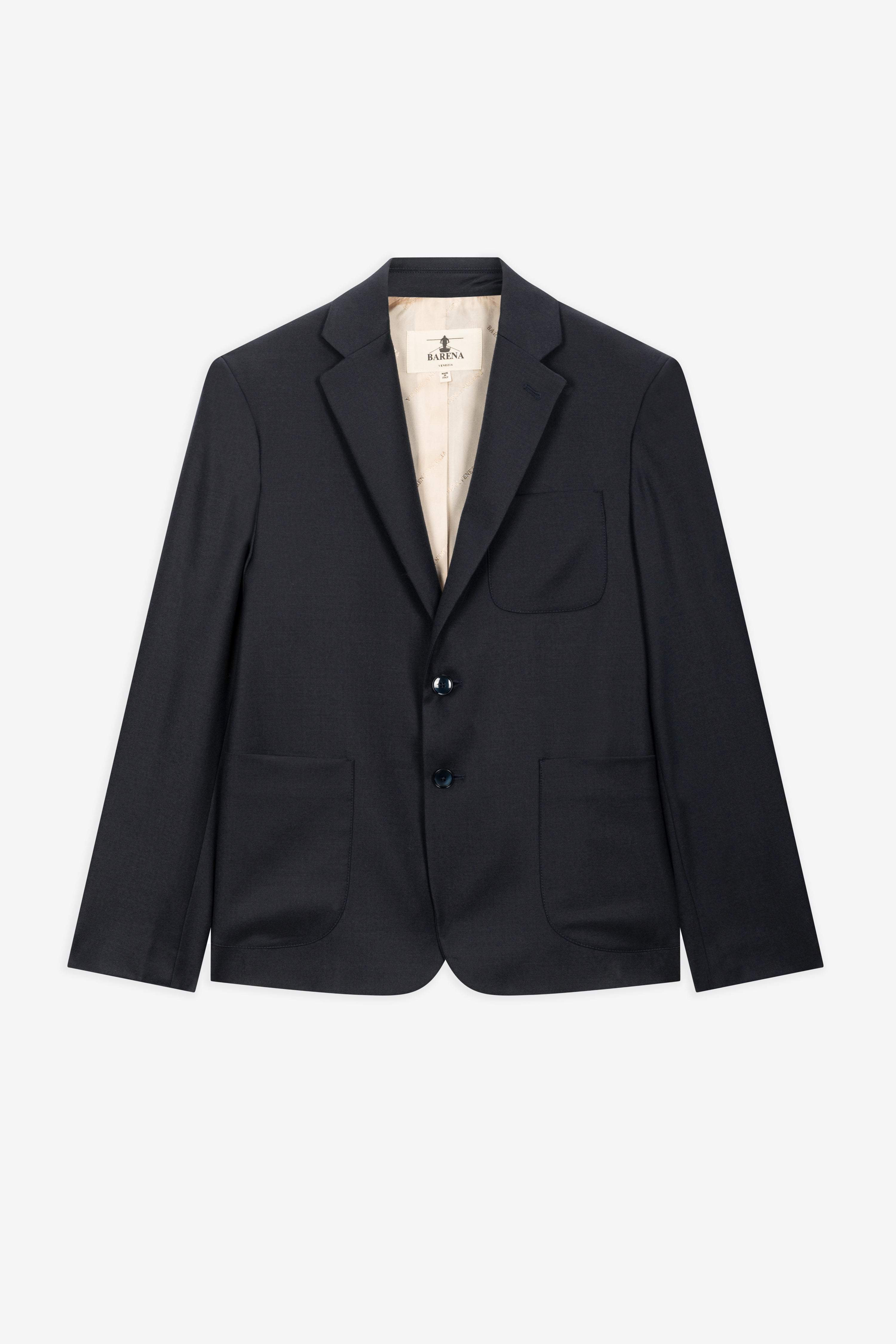 Jacket Sila Flan Navy