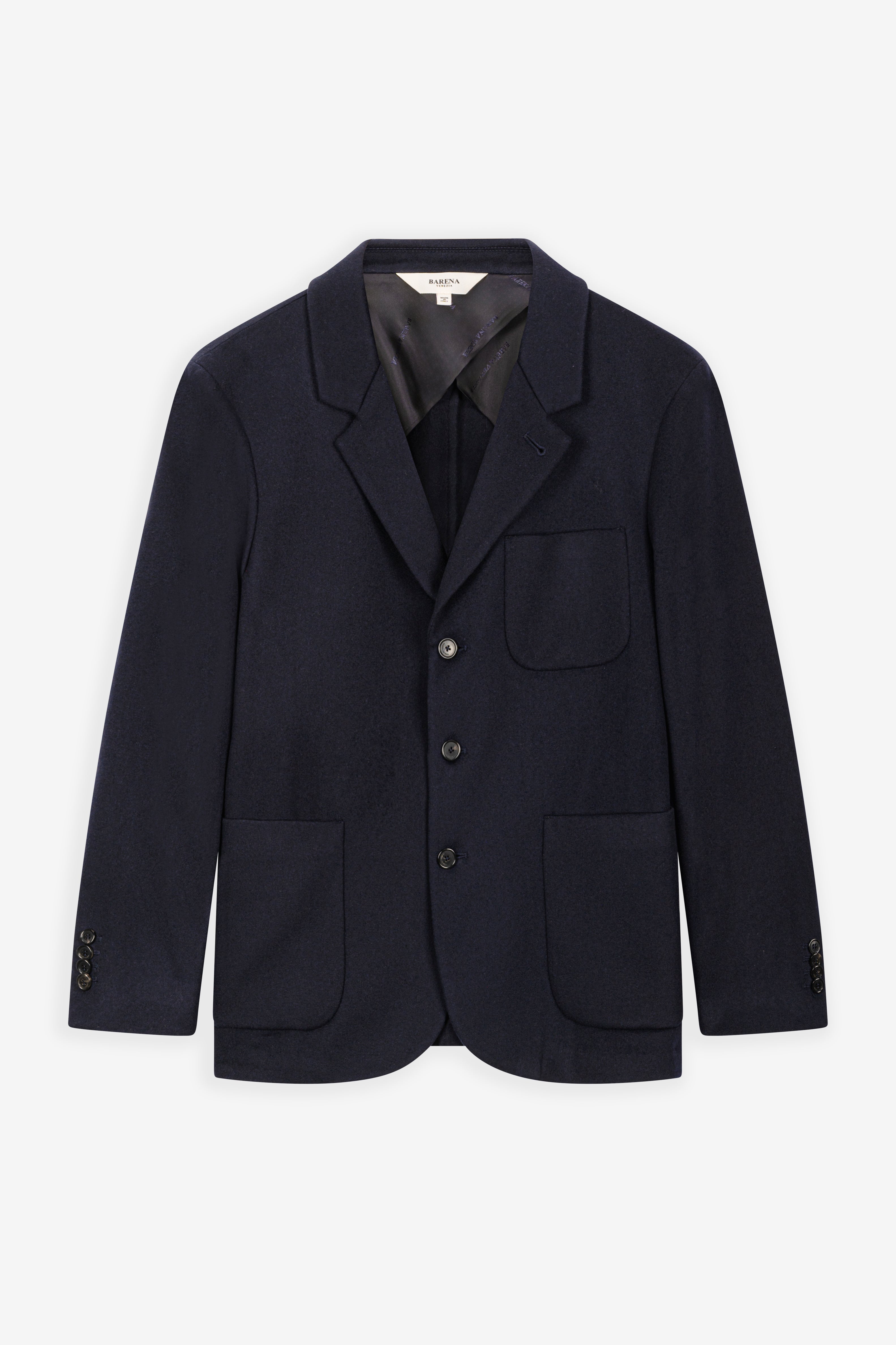 Jacket Silvano Cachemire Navy