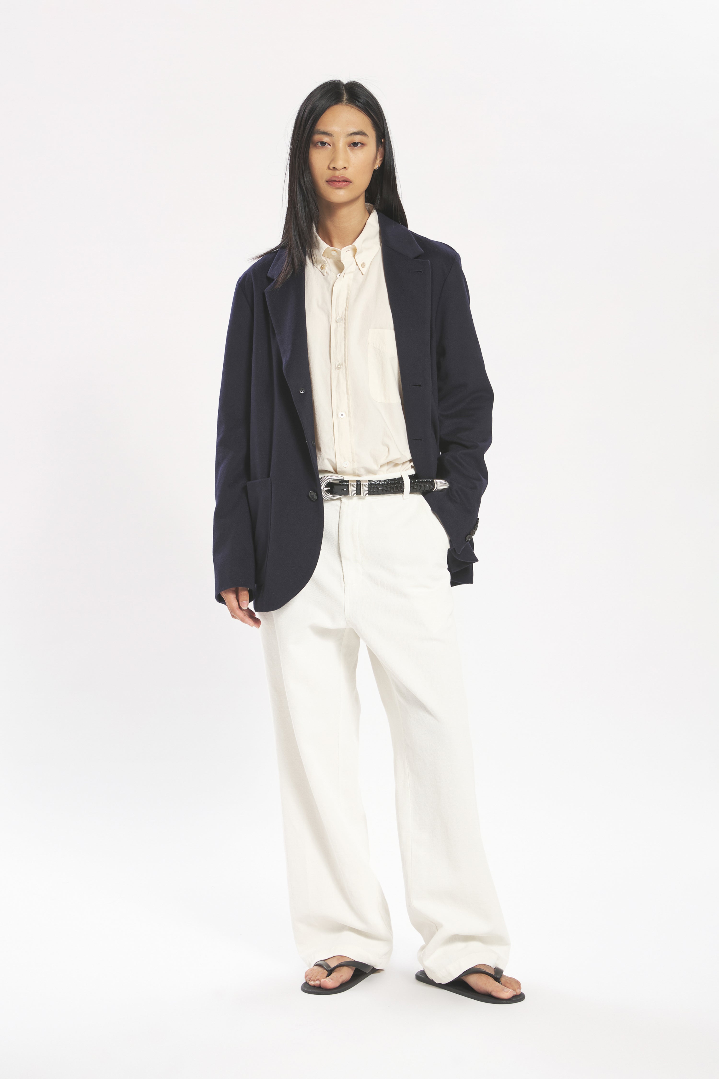 Jacket Silvano Cachemire Navy