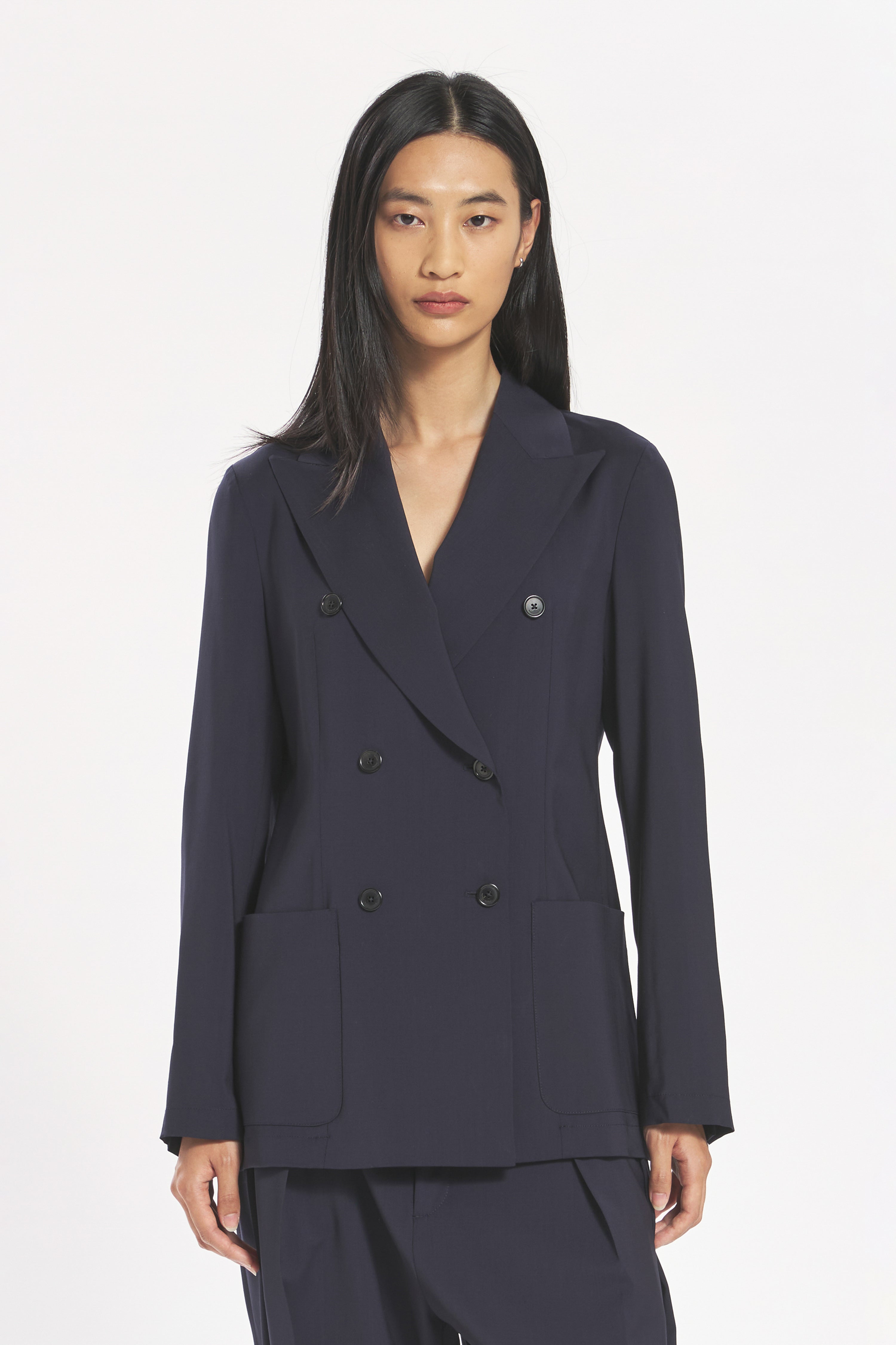 Jacket Divina Tropical  Navy