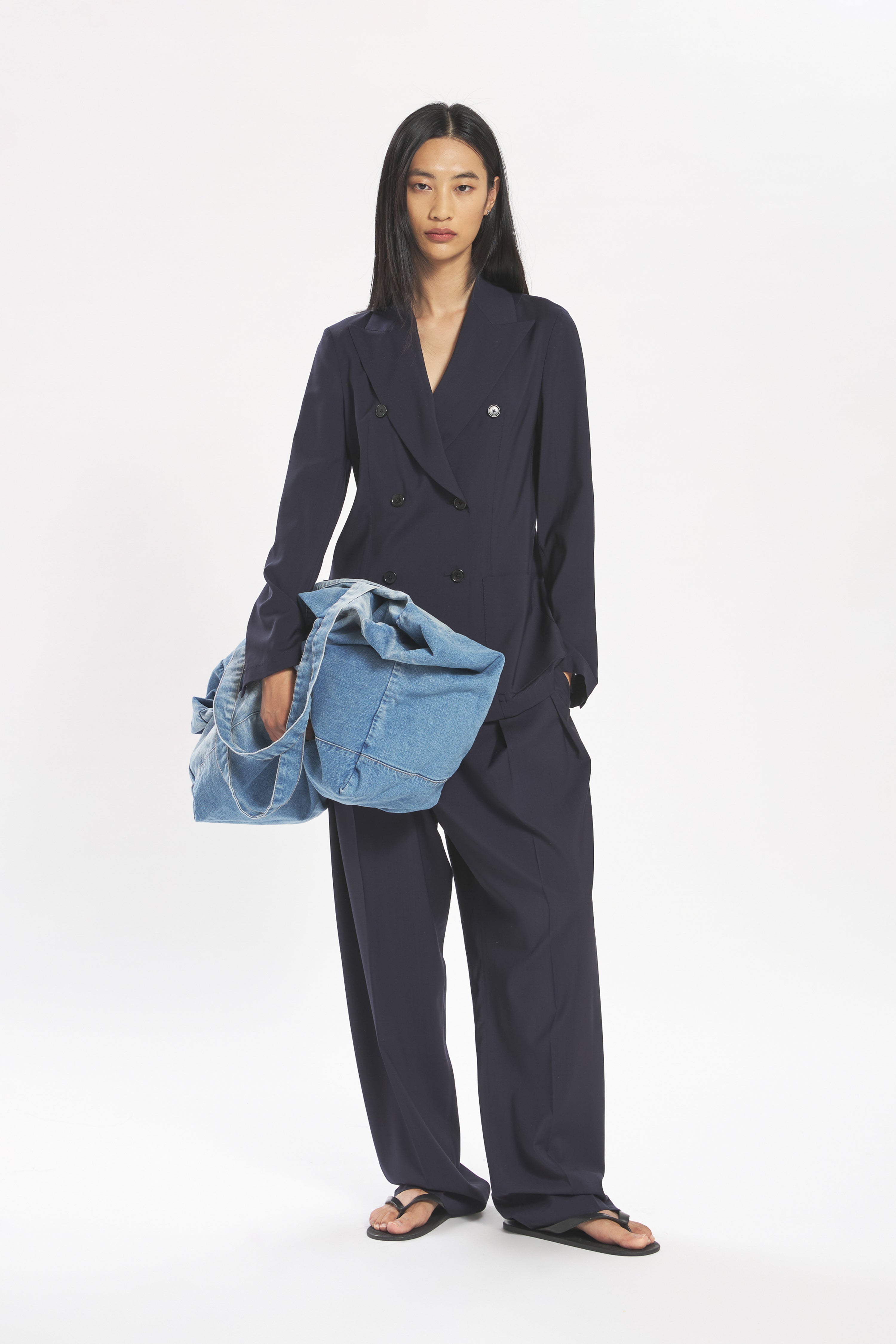 Jacket Divina Tropical  Navy