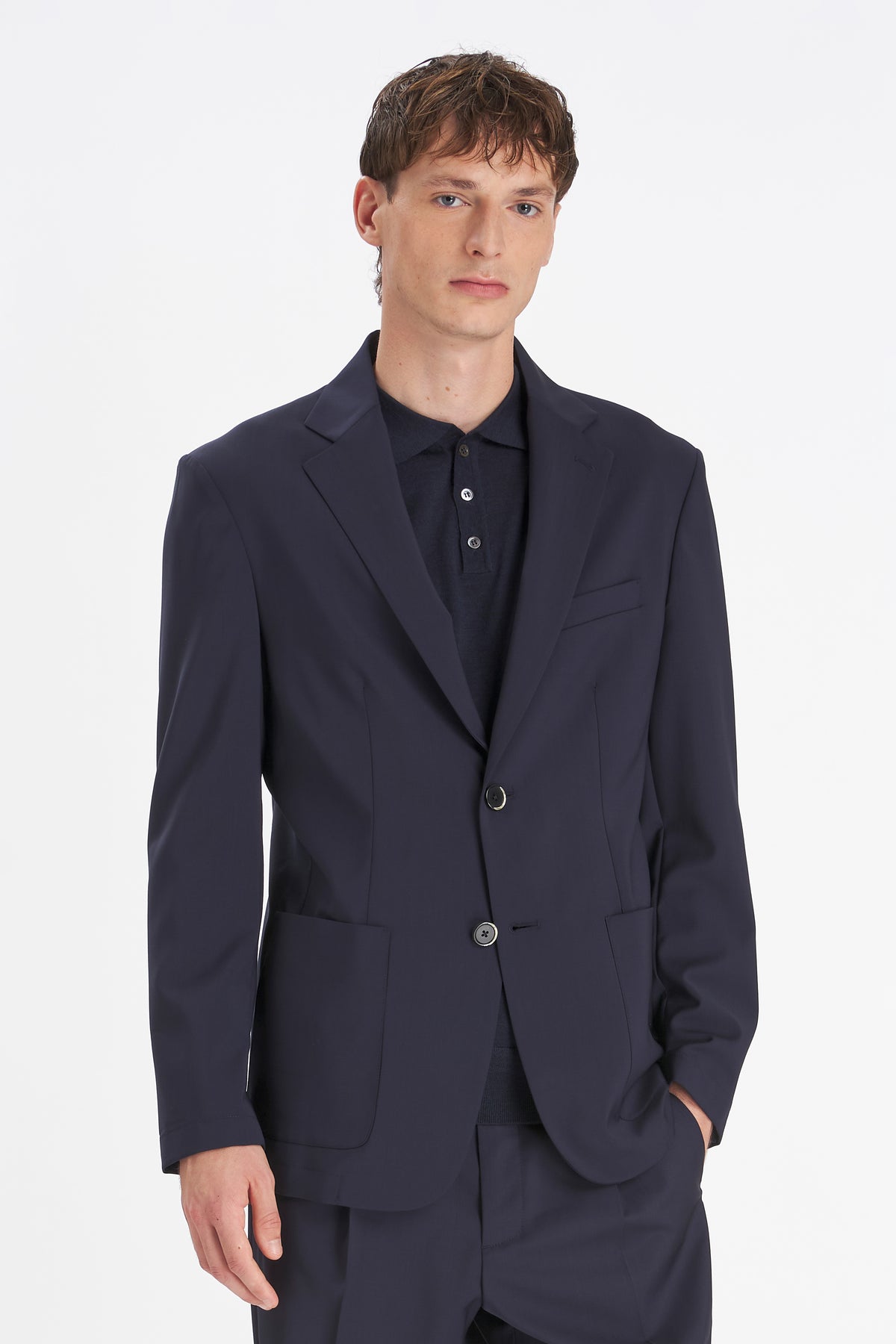 Giacca Borgo Tropical Navy