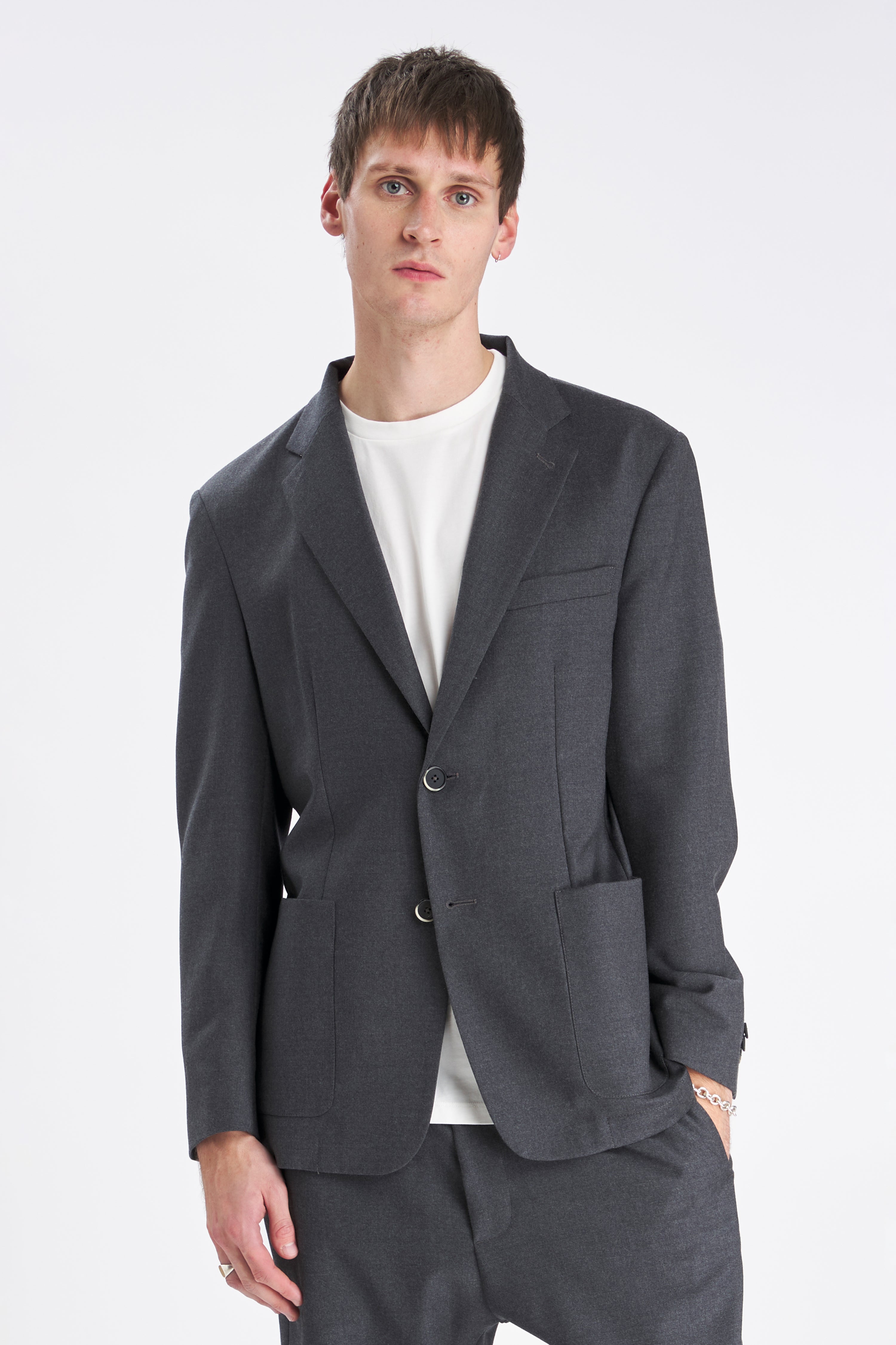 Giacca Borgo Flan Grigio