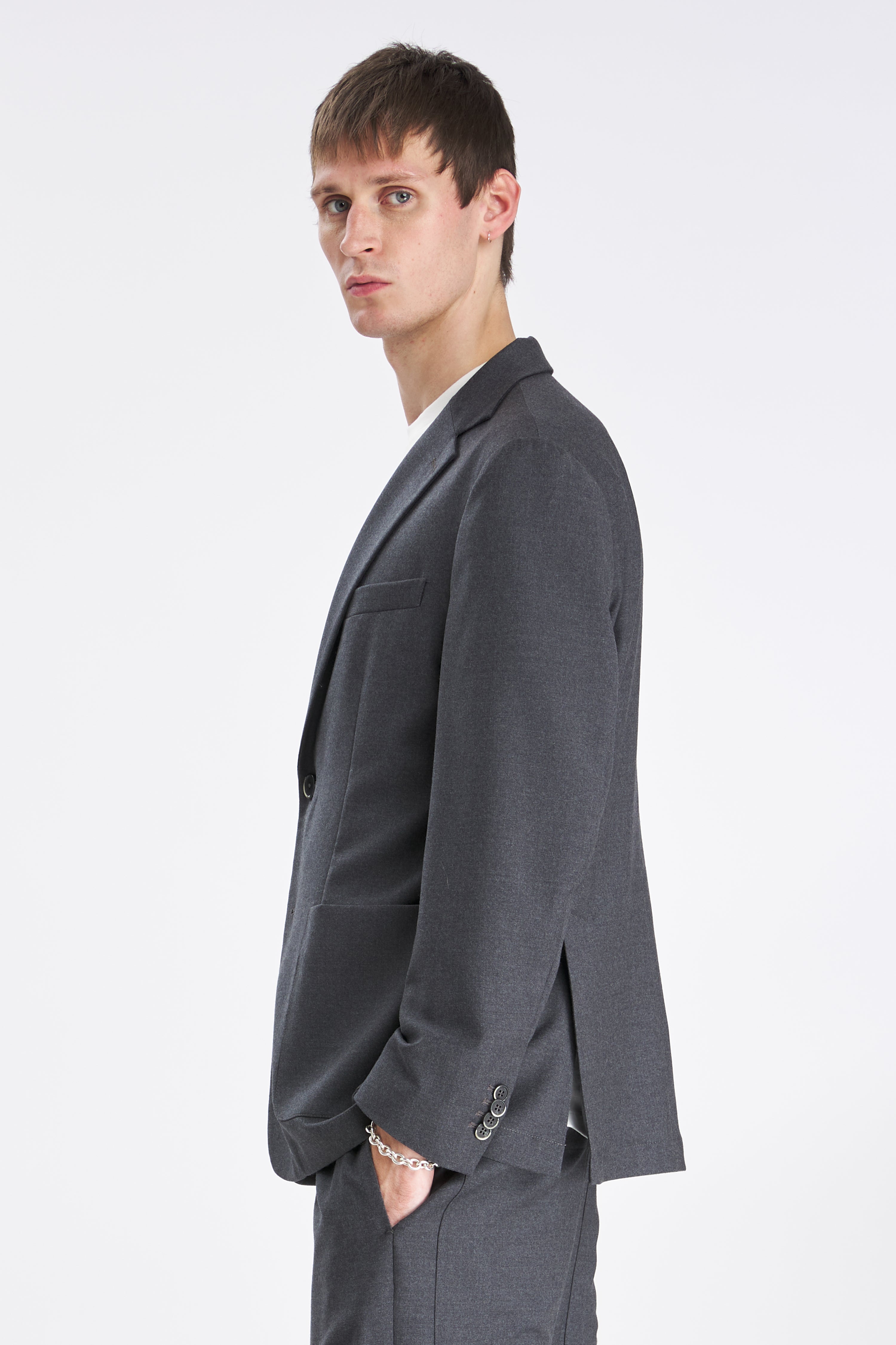 Giacca Borgo Flan Grigio