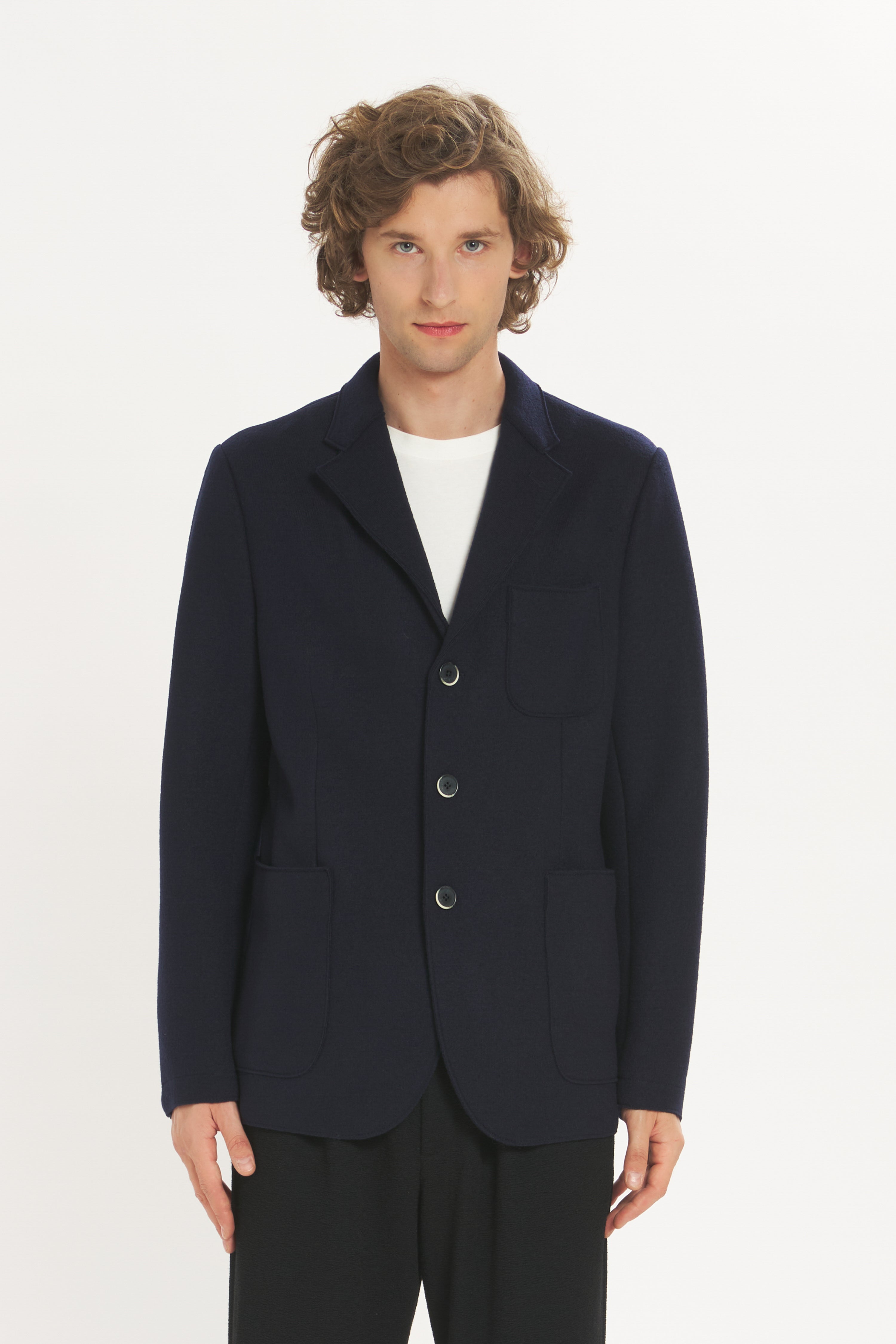 Jacket Slanegà Lanoso Navy