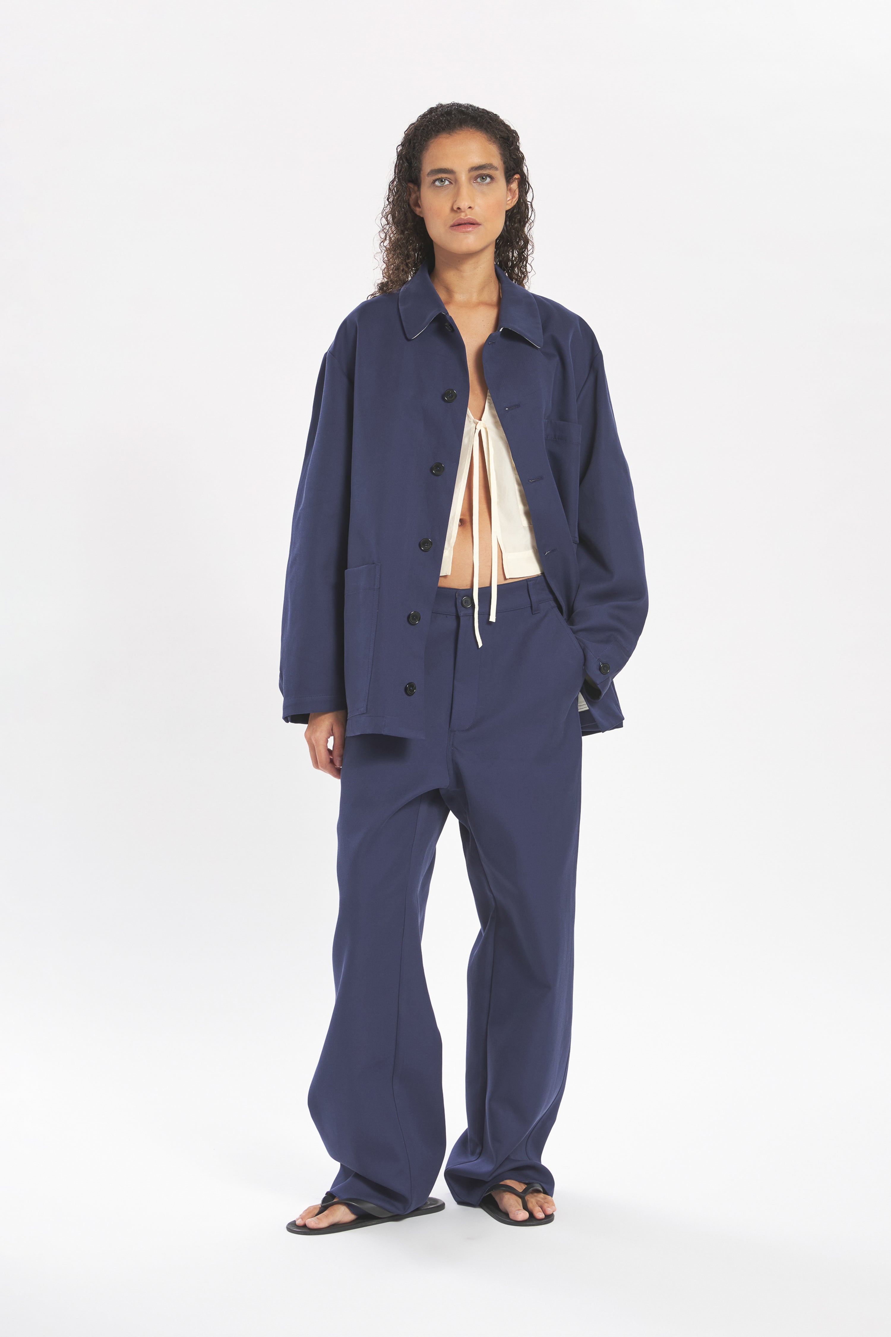 Trousers Franchina Duo Navy