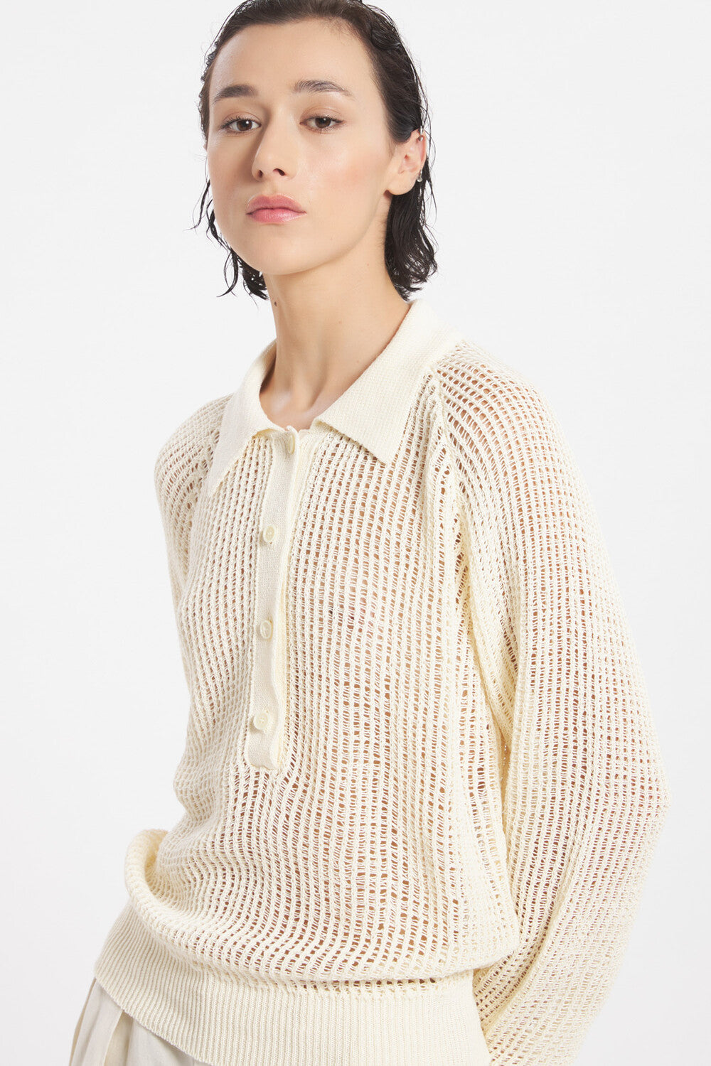 Knitwear Alisso Aura Ecrù