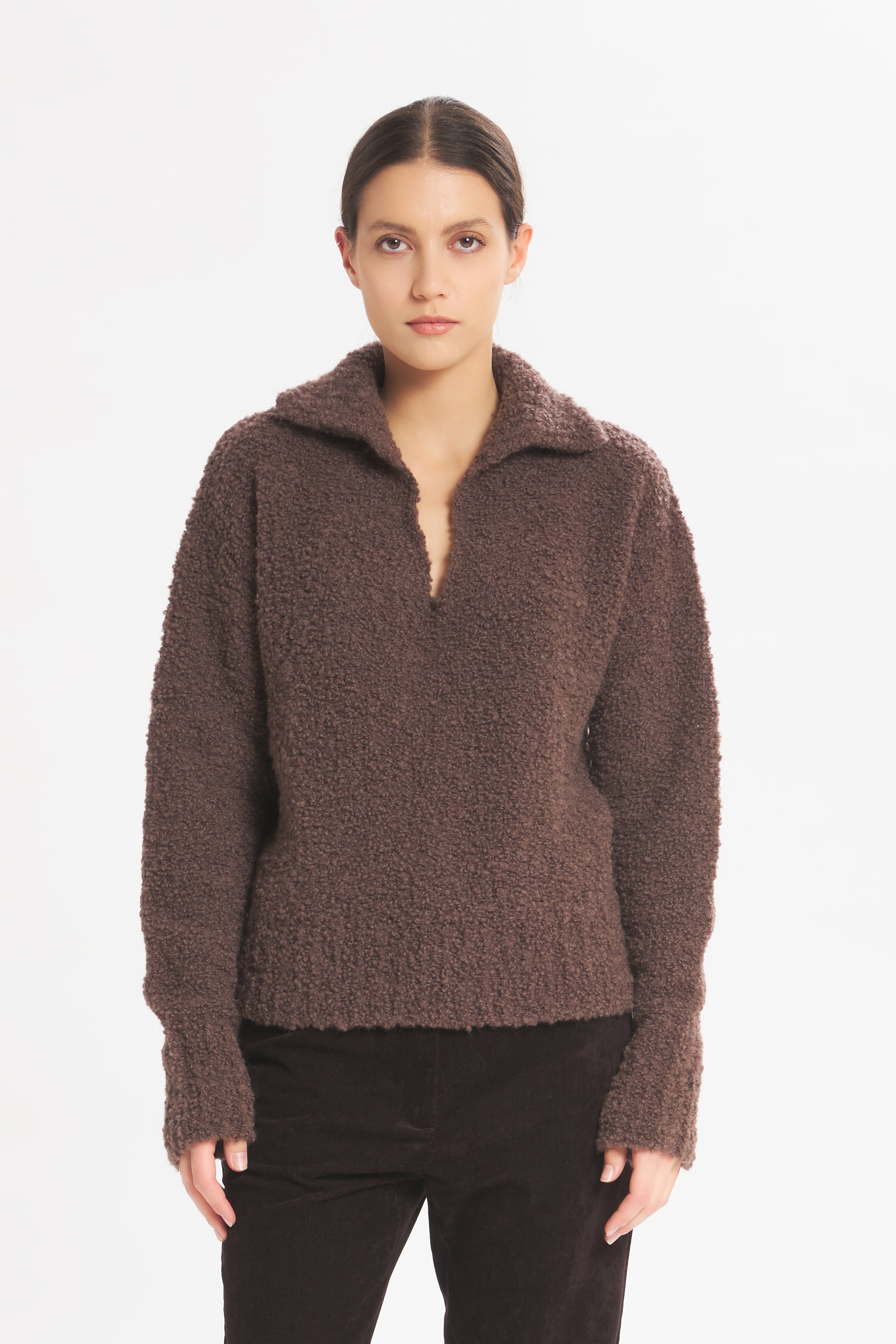 Maglia Maura Lanula Tortora