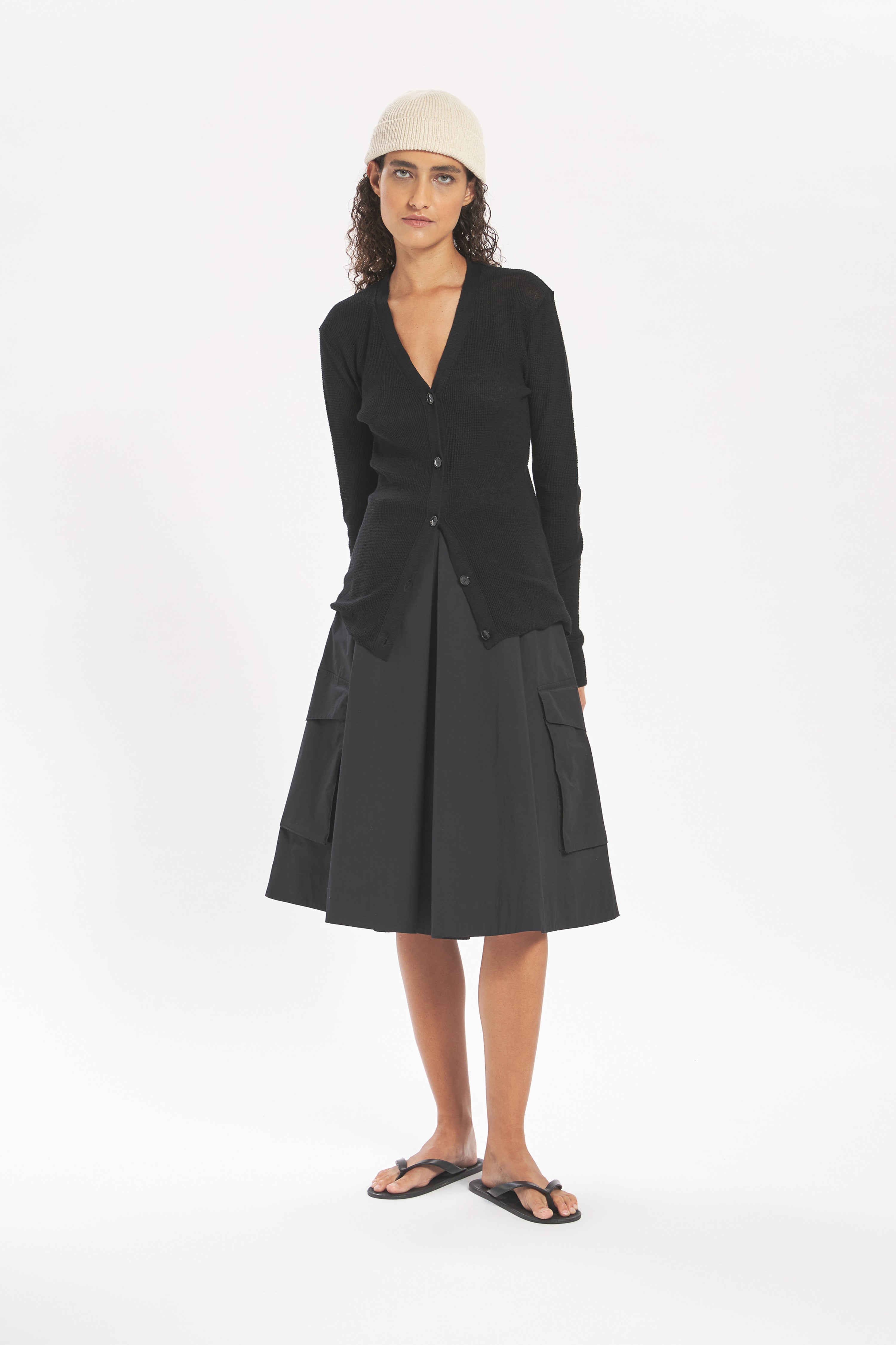 Cardigan Ann Risada Nero