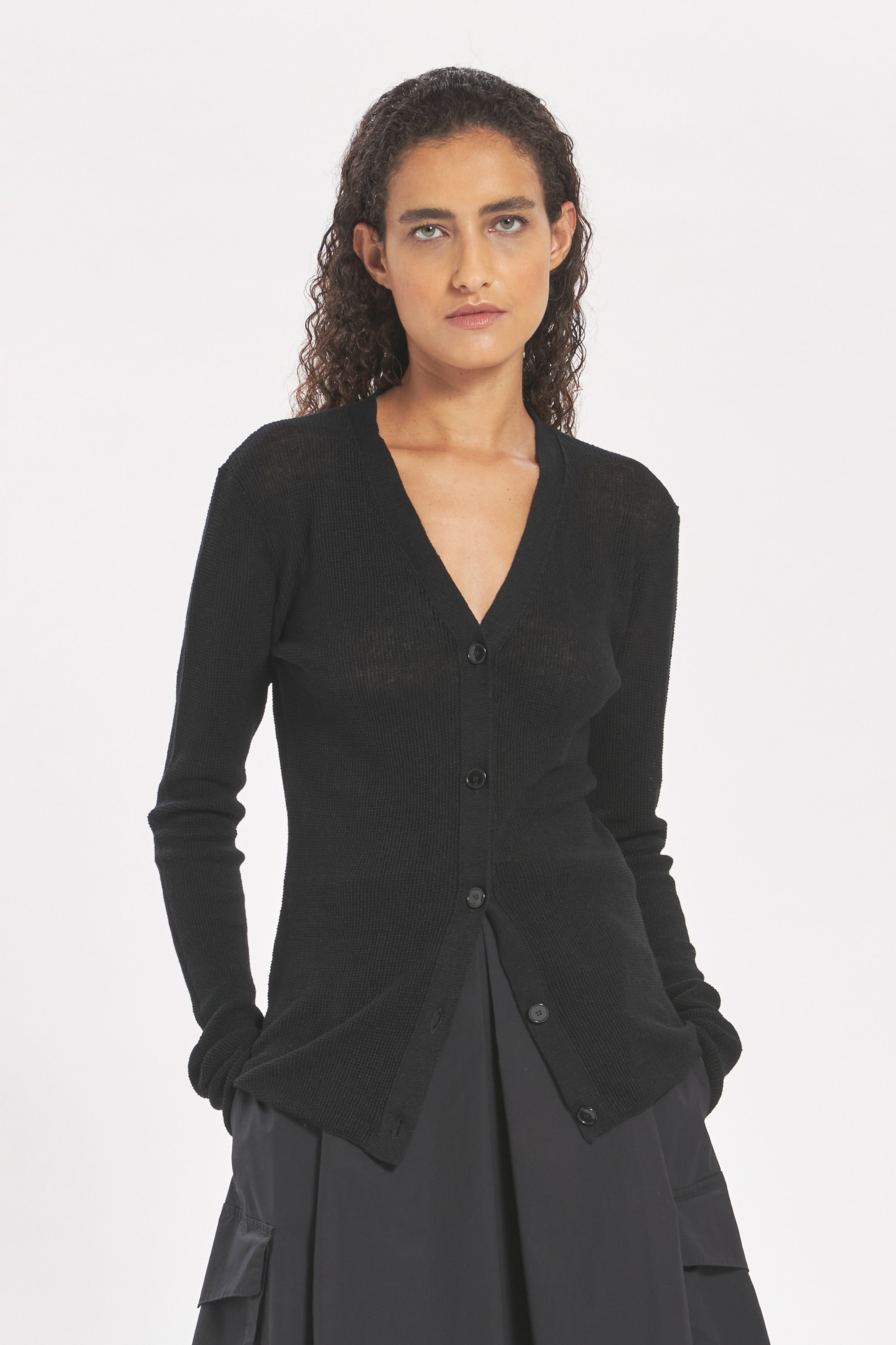 Cardigan Ann Risada Nero