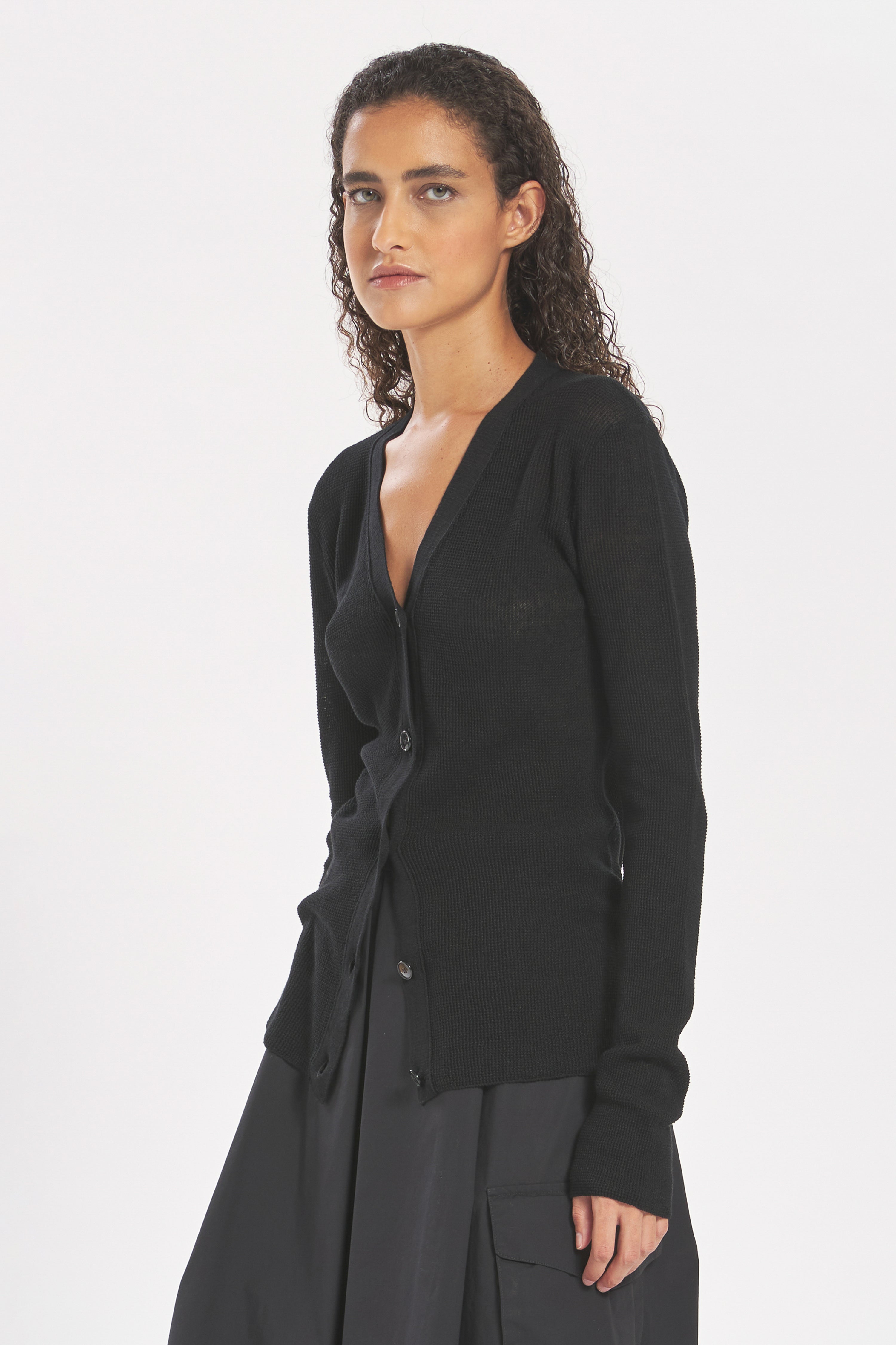 Cardigan Ann Risada Nero