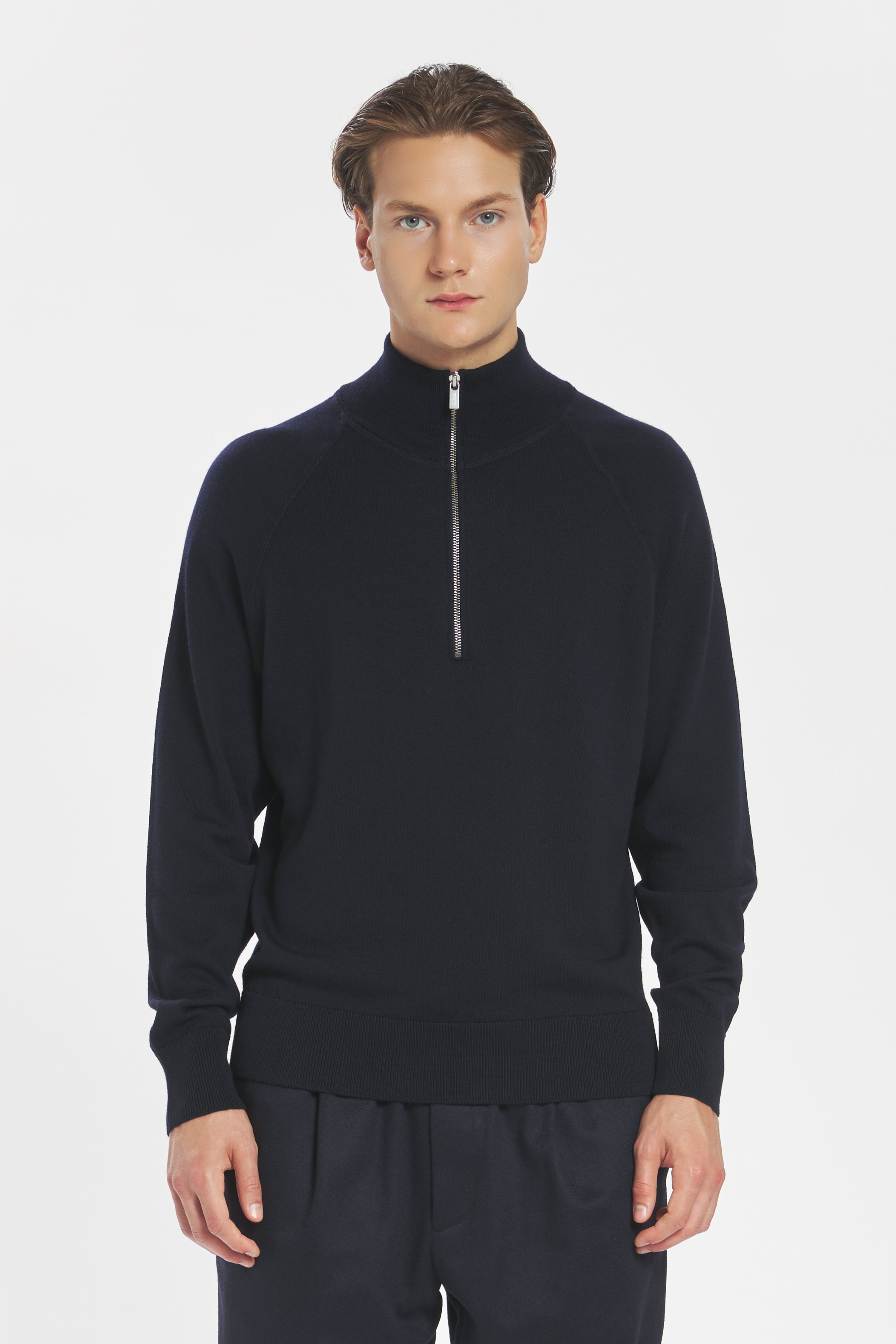 Knitwear Molo Basilio Navy