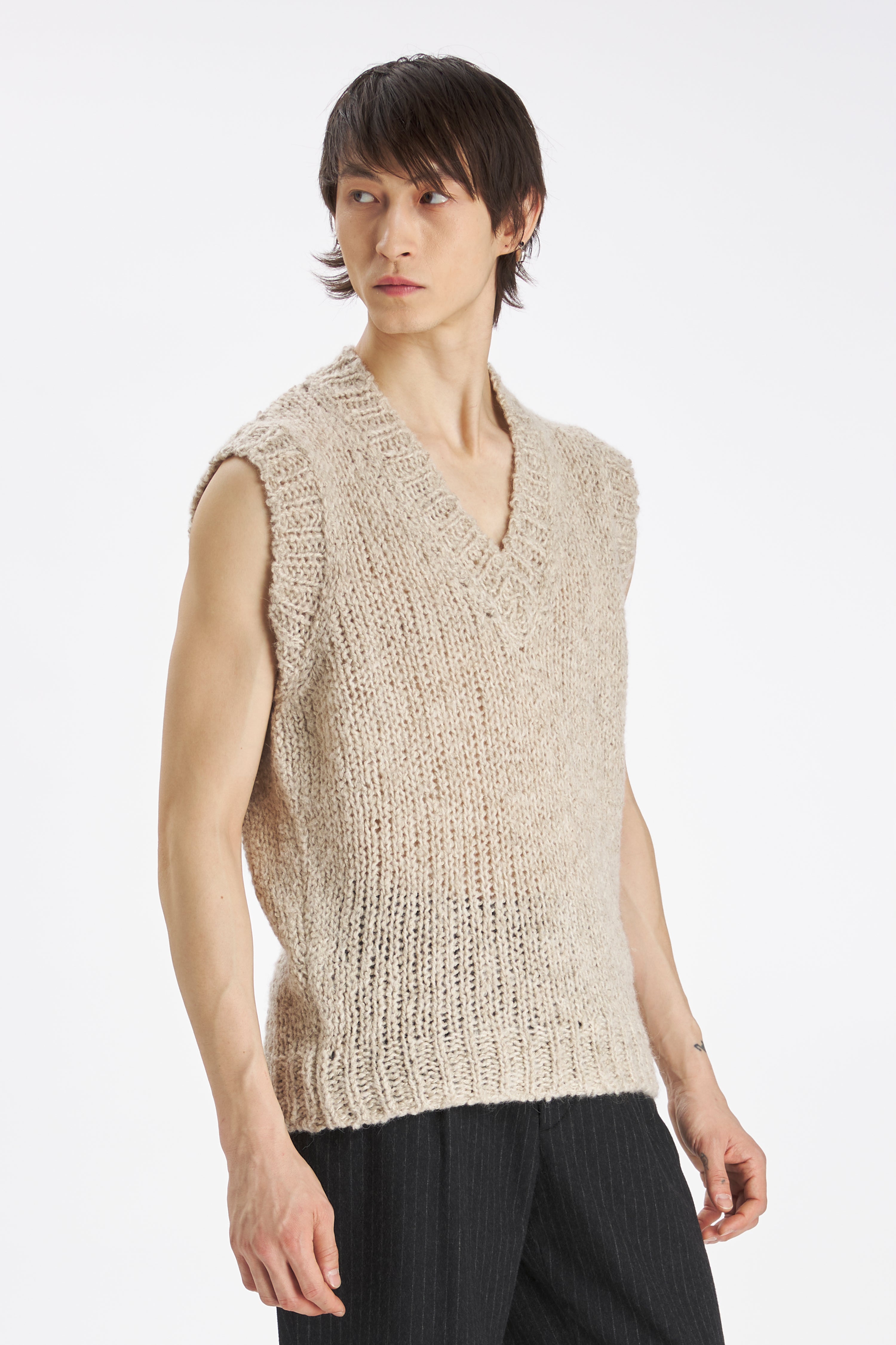 Maglia Galana Brit Ecrù