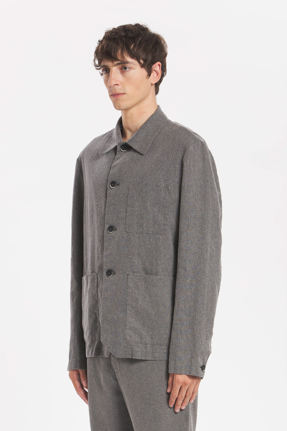 Overshirt Visal Maroco Grigio