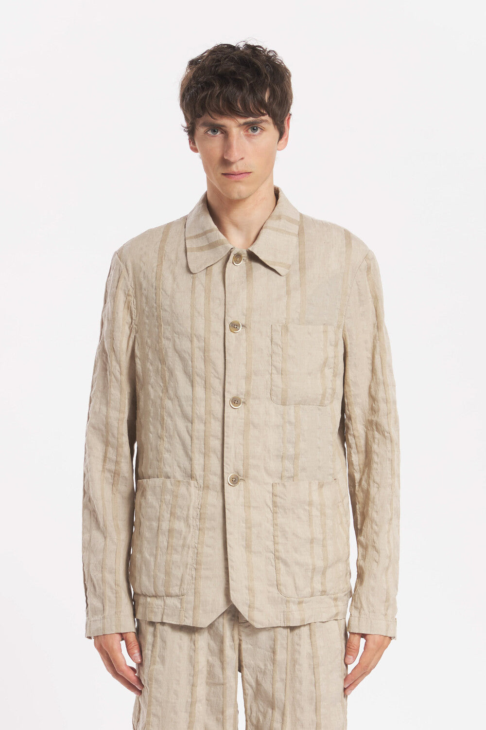 Overshirt Visal Levo Sabbia