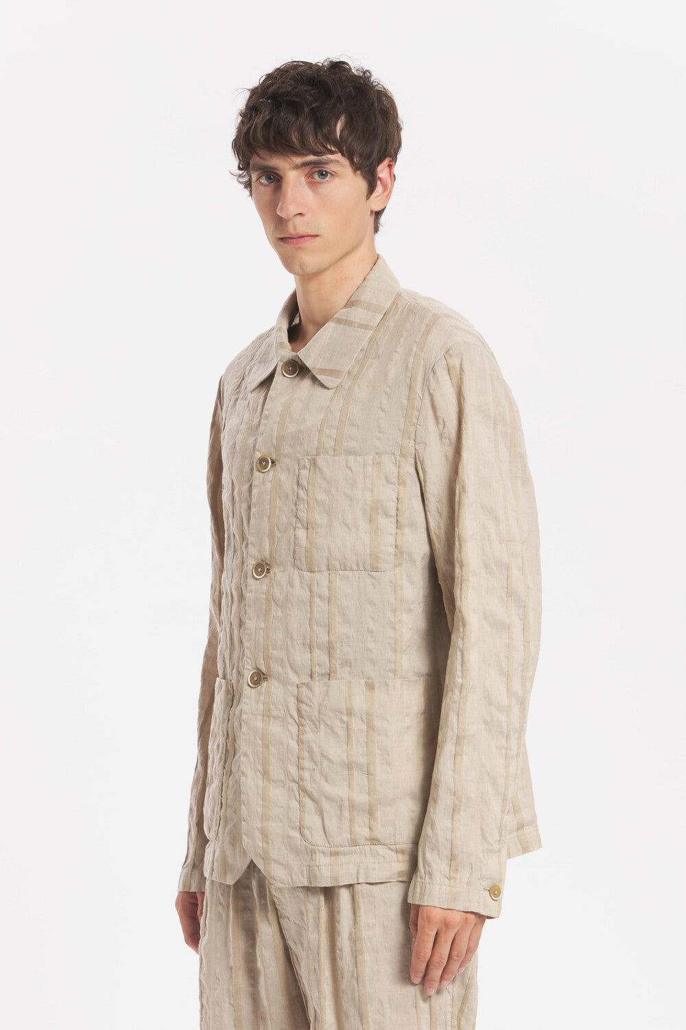 Overshirt Visal Levo Sabbia
