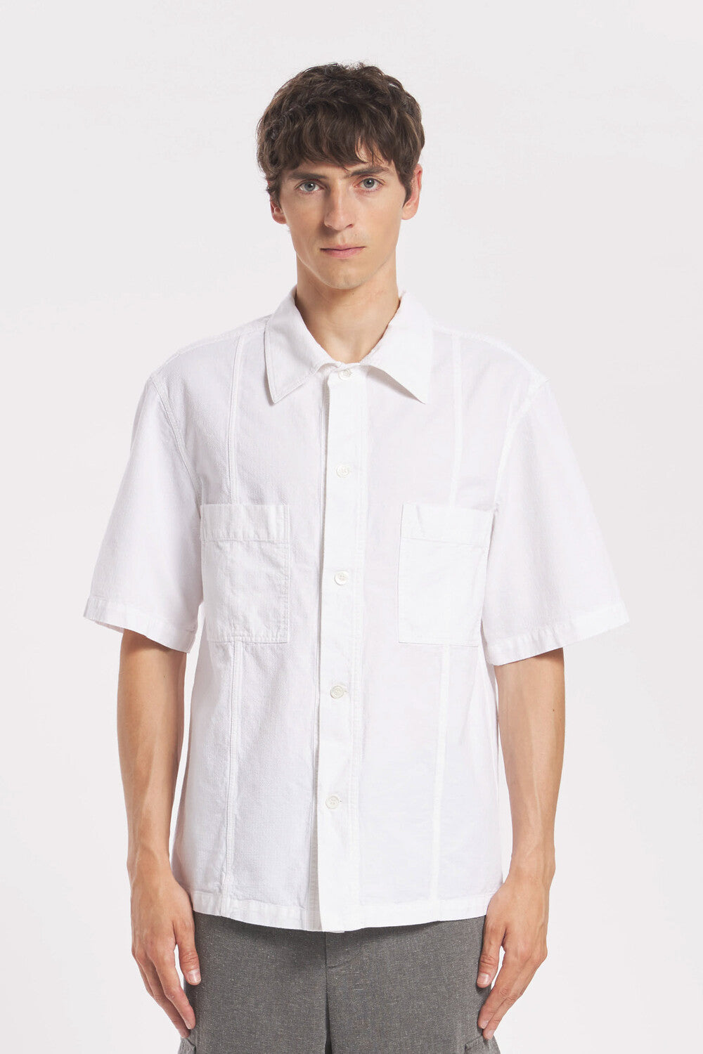 Overshirt Ganzer Arela Bianco
