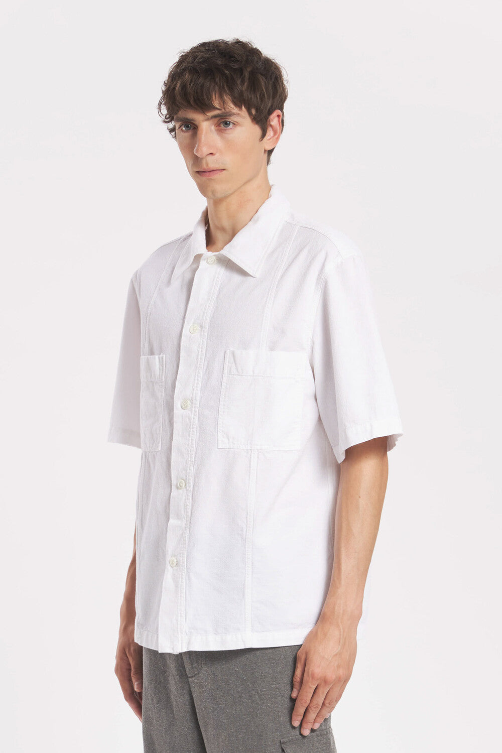 Overshirt Ganzer Arela Bianco