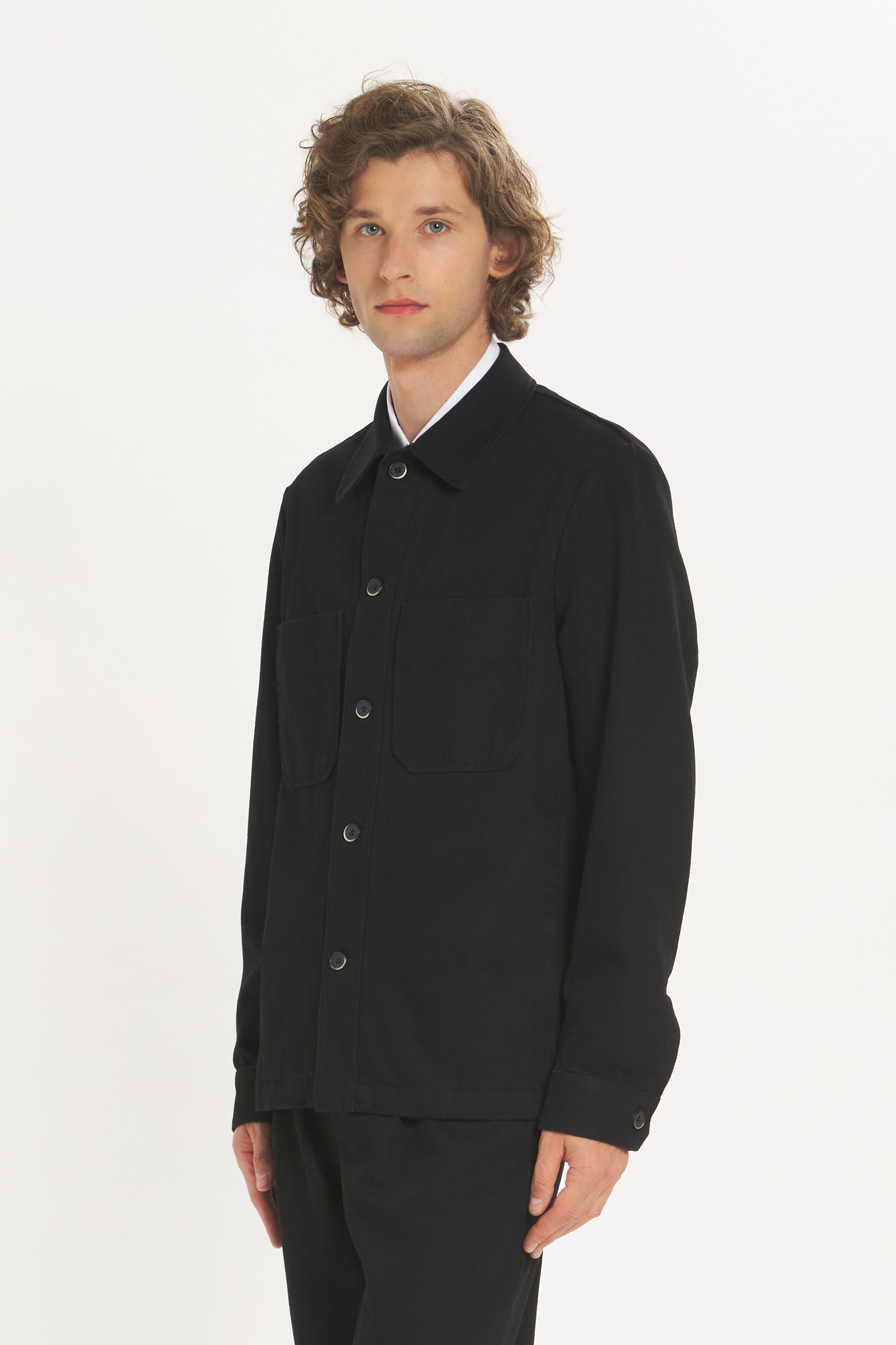 Overshirt Capitan Macado Nero