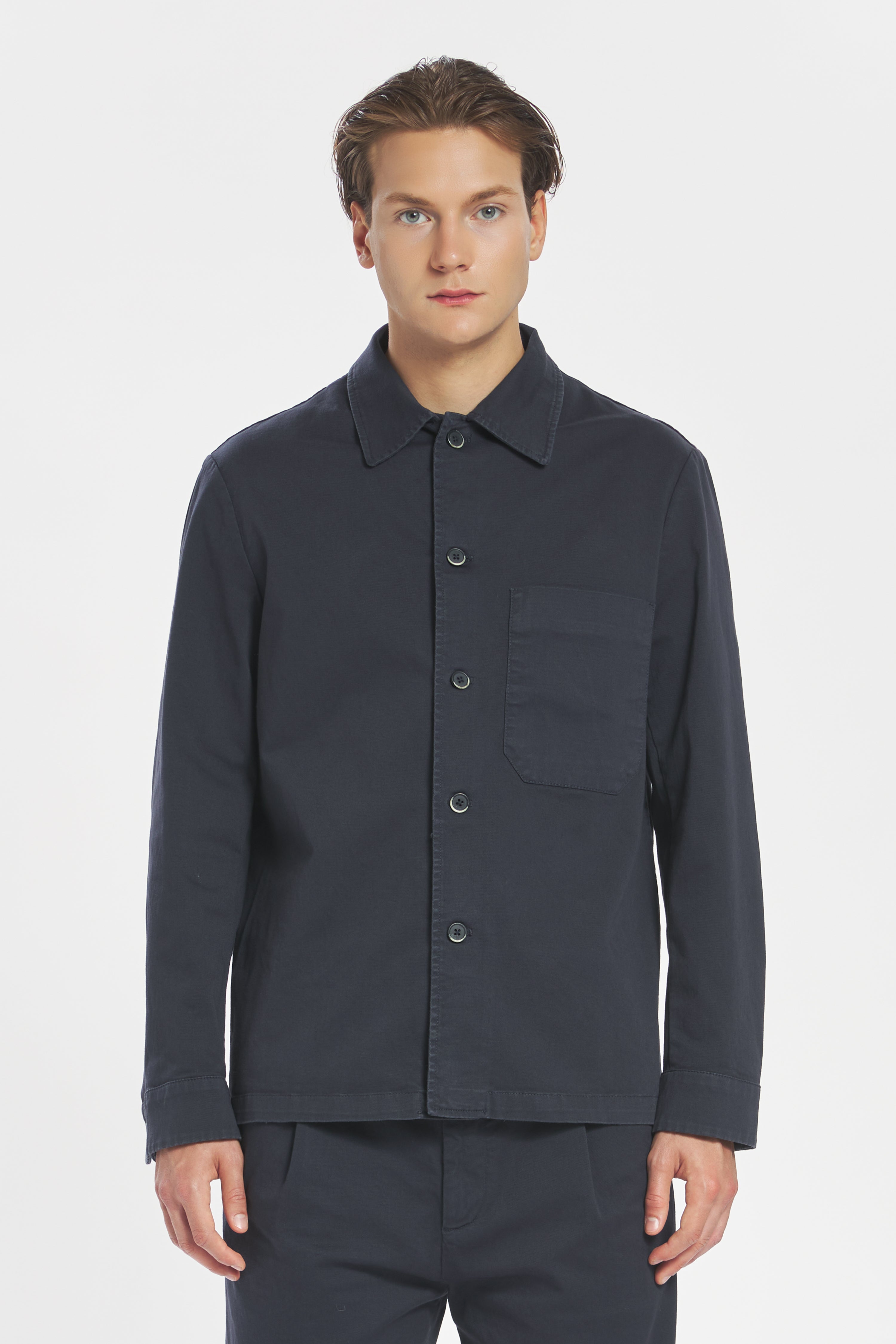 Overshirt Cedrone Traverso Navy