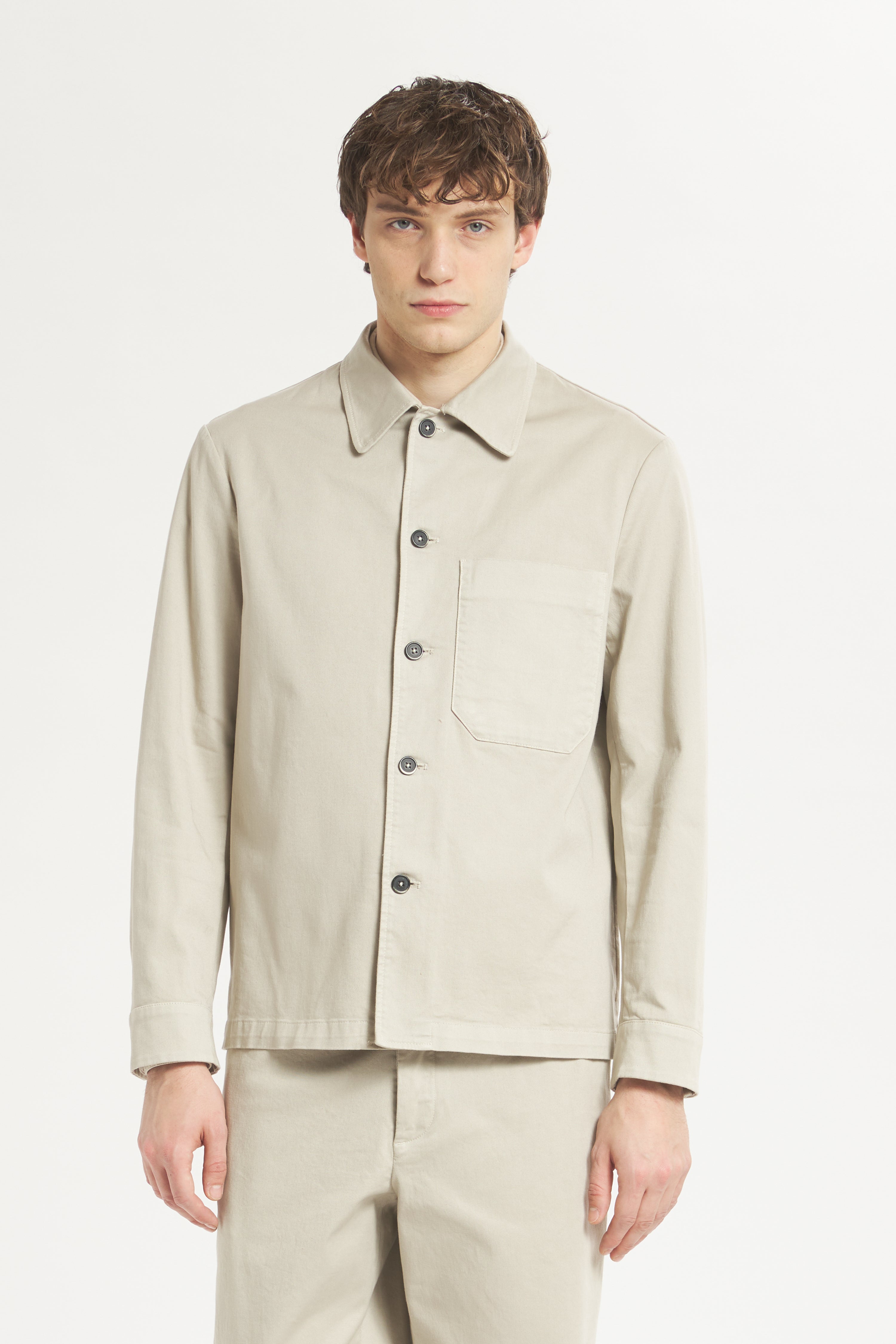 Overshirt Cedrone Traverso Sasso