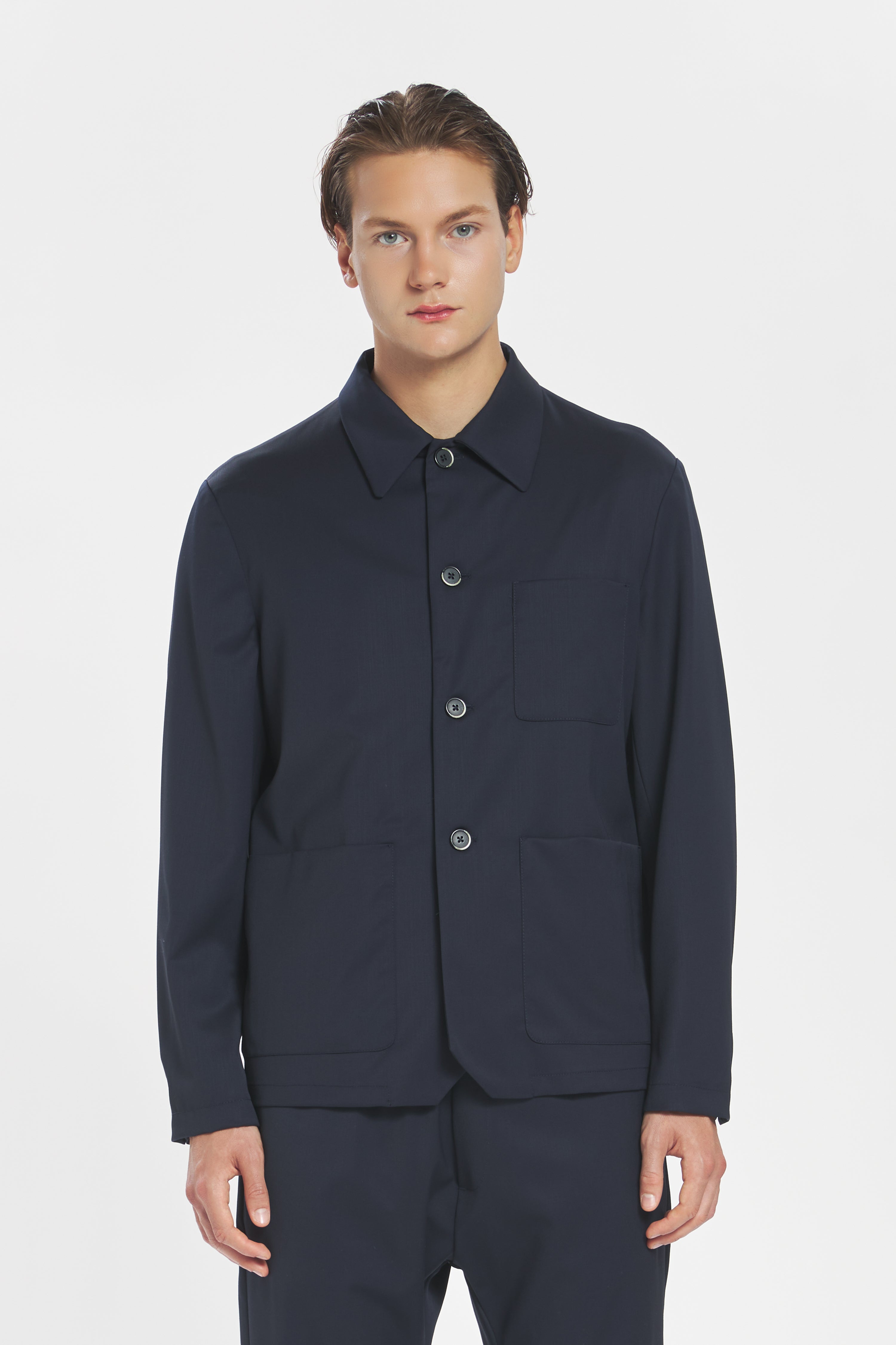 Overshirt Visal Novento Navy