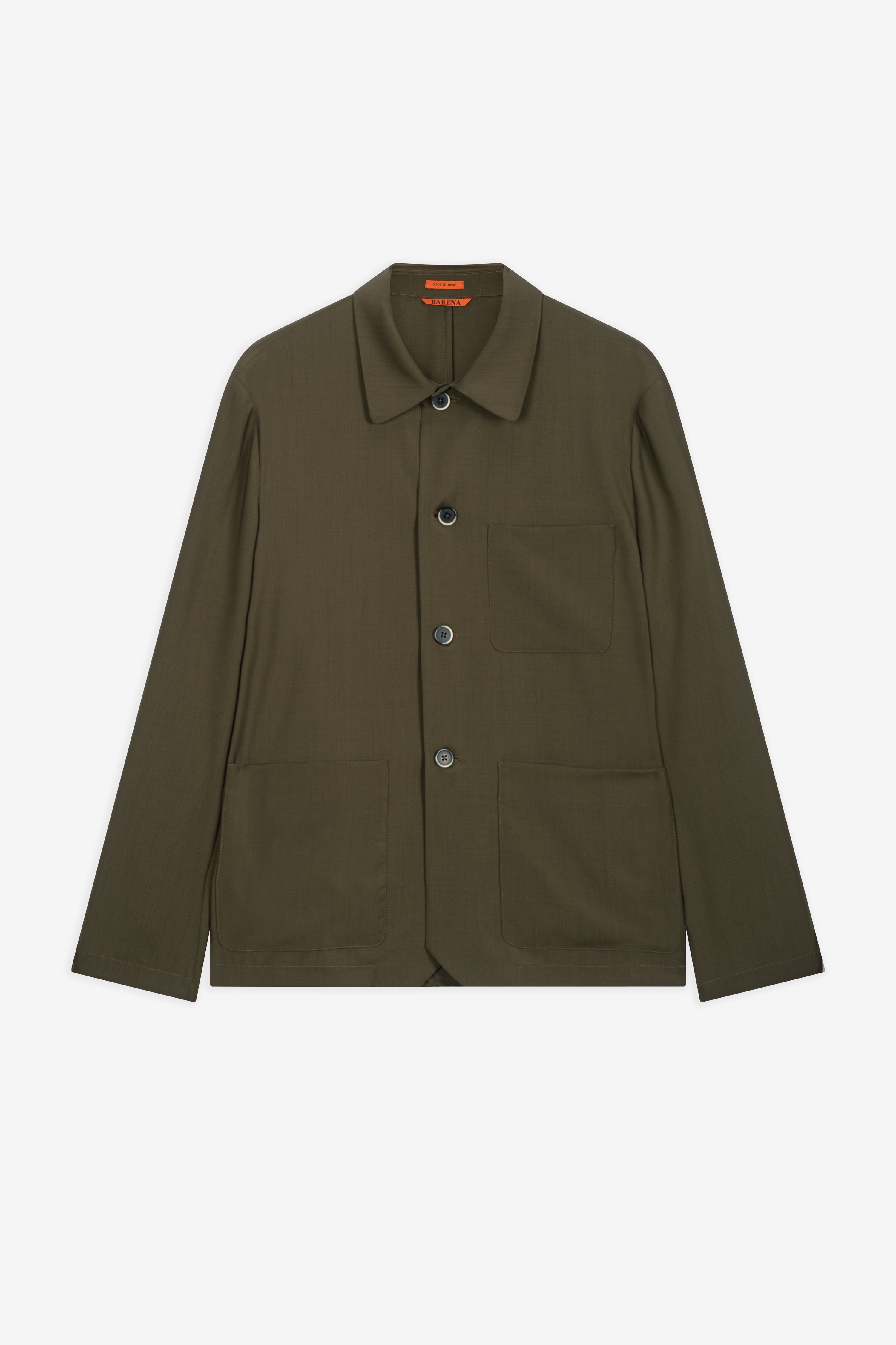 Overshirt Visal Tropical Oliva
