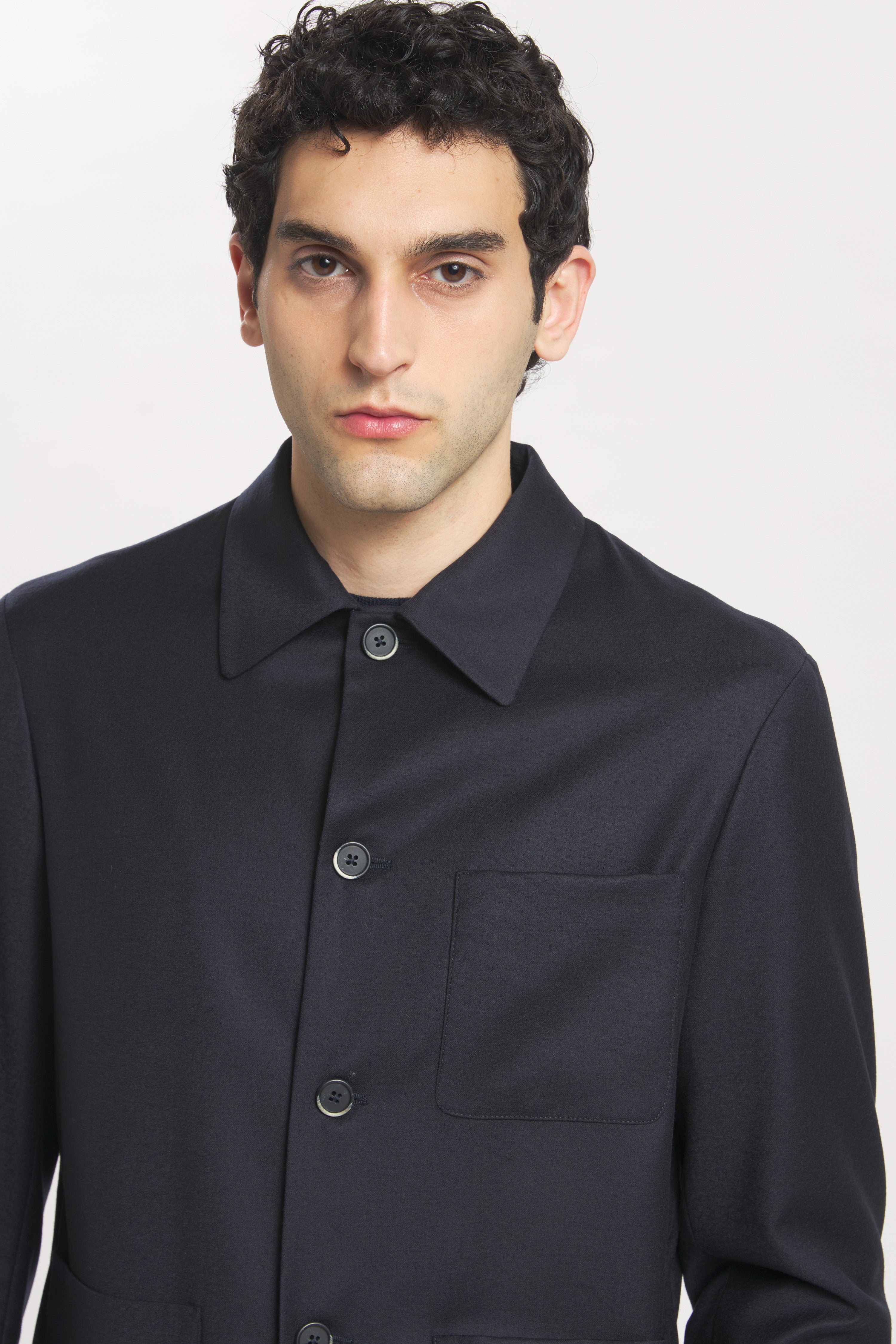 Overshirt Visal Flan Navy