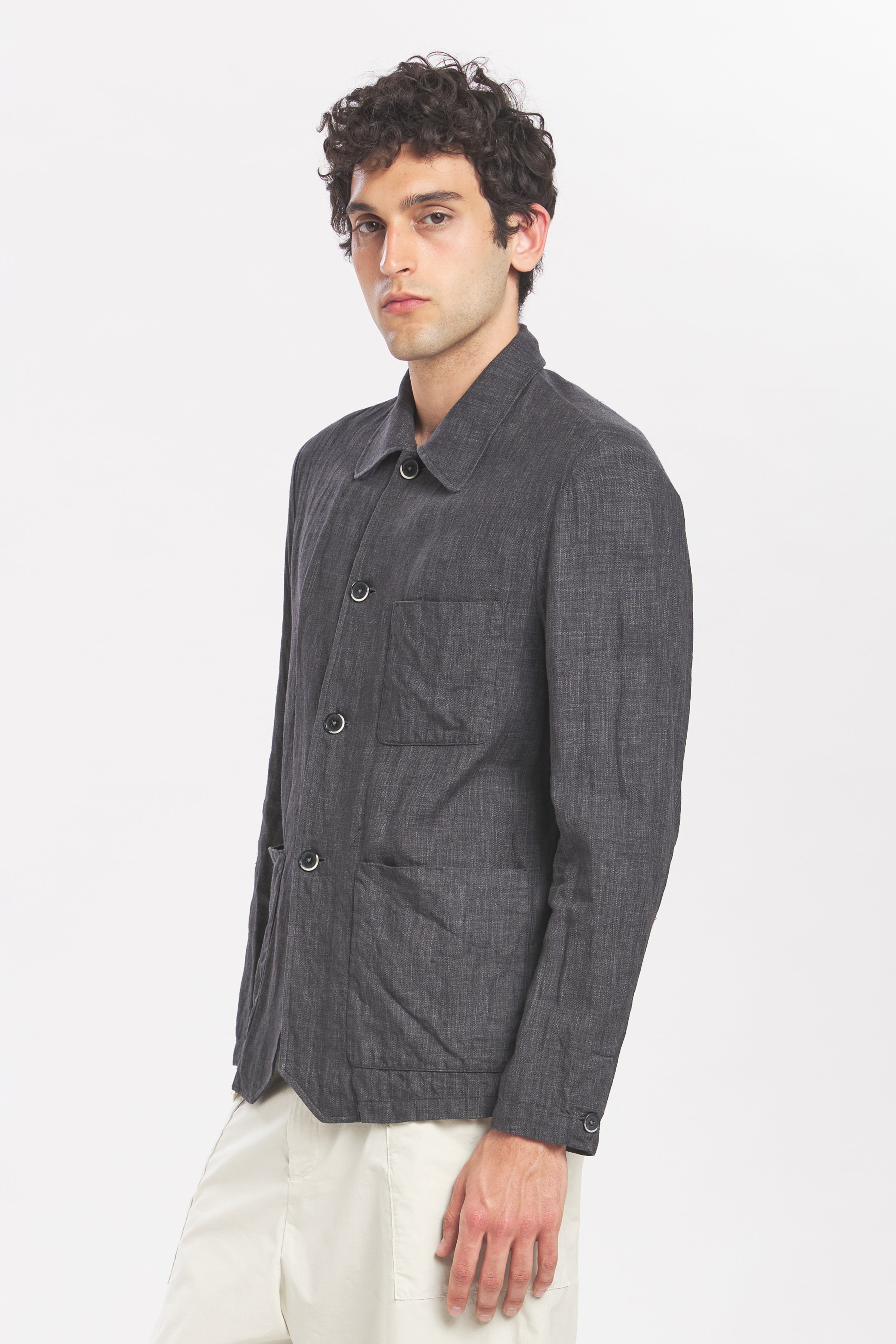 Overshirt Visal Simodo Piombo