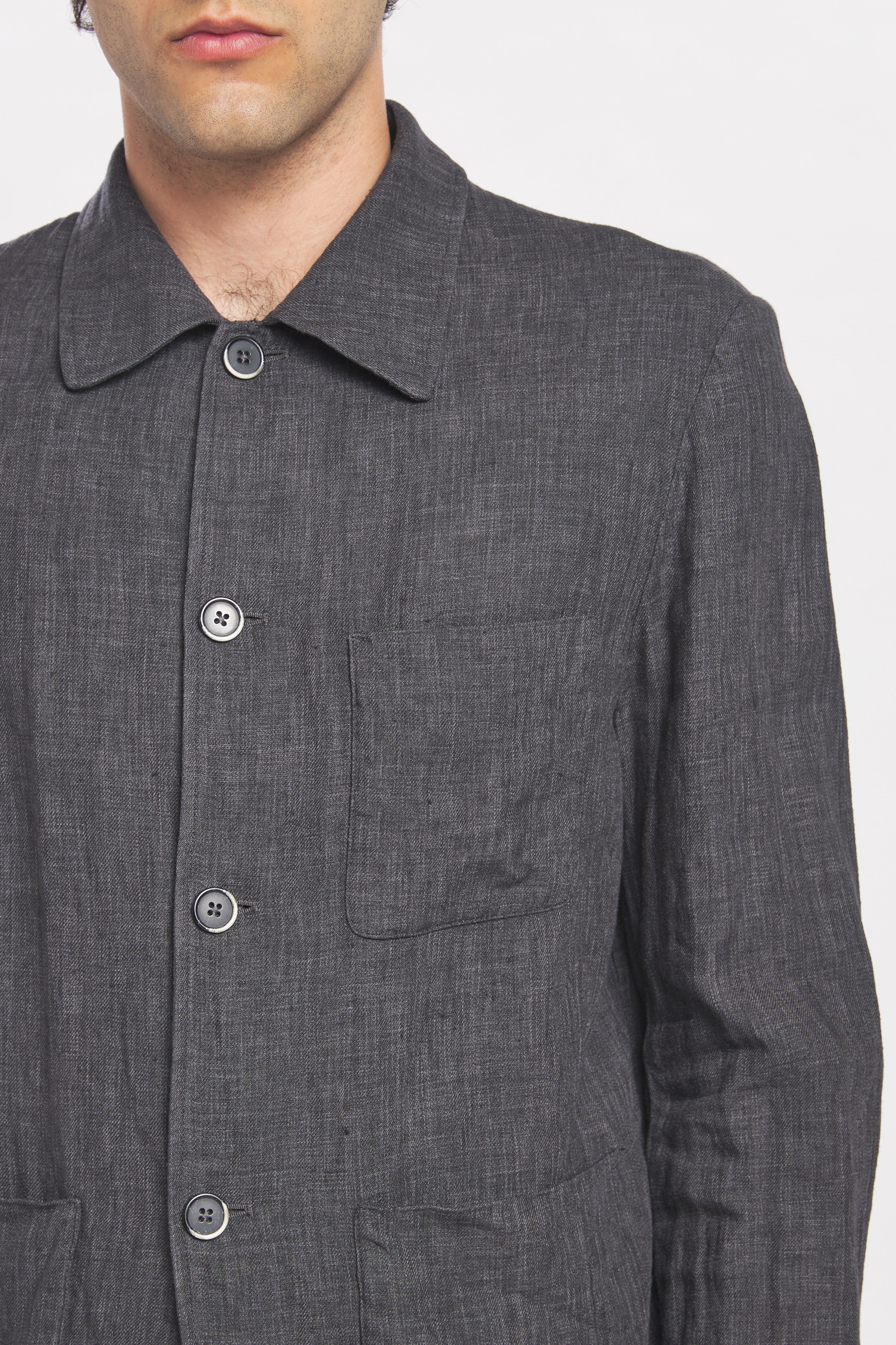 Overshirt Visal Simodo Piombo