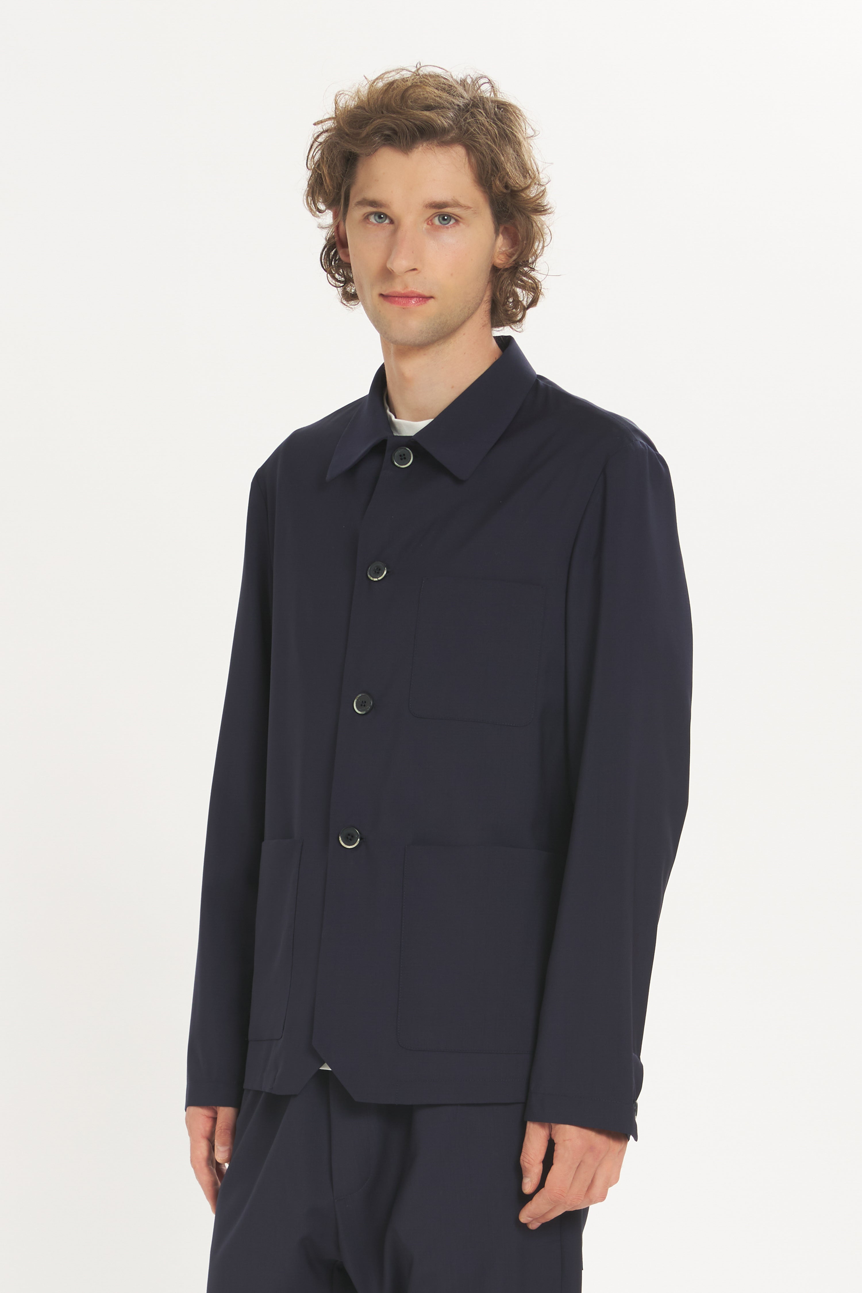 Overshirt Visal Tropical Navy