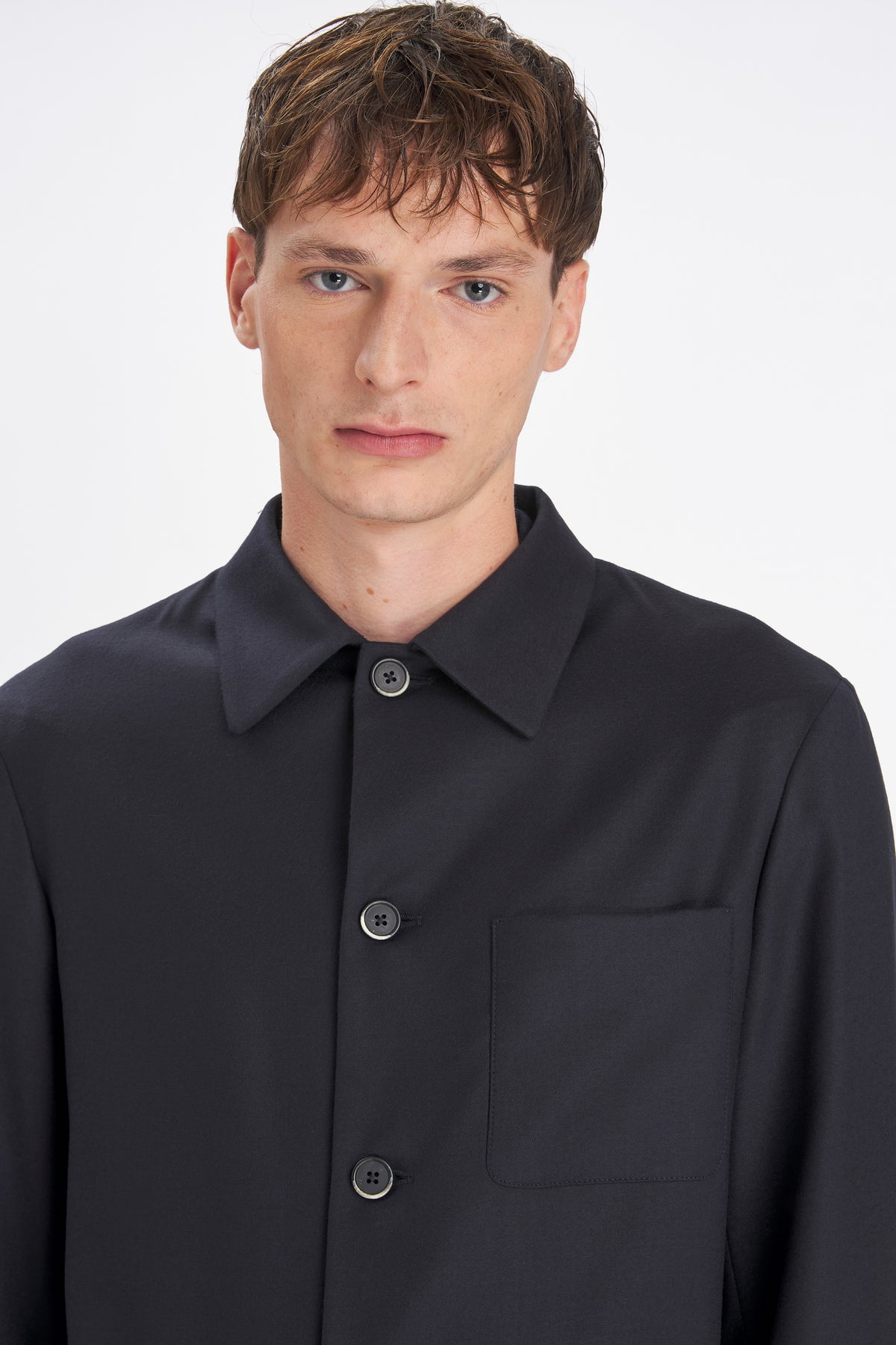 Overshirt Visal Flan Navy
