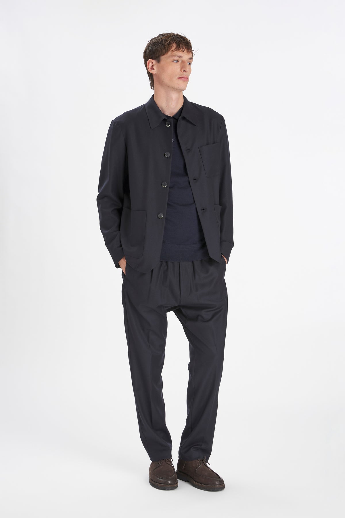 Overshirt Visal Flan Navy