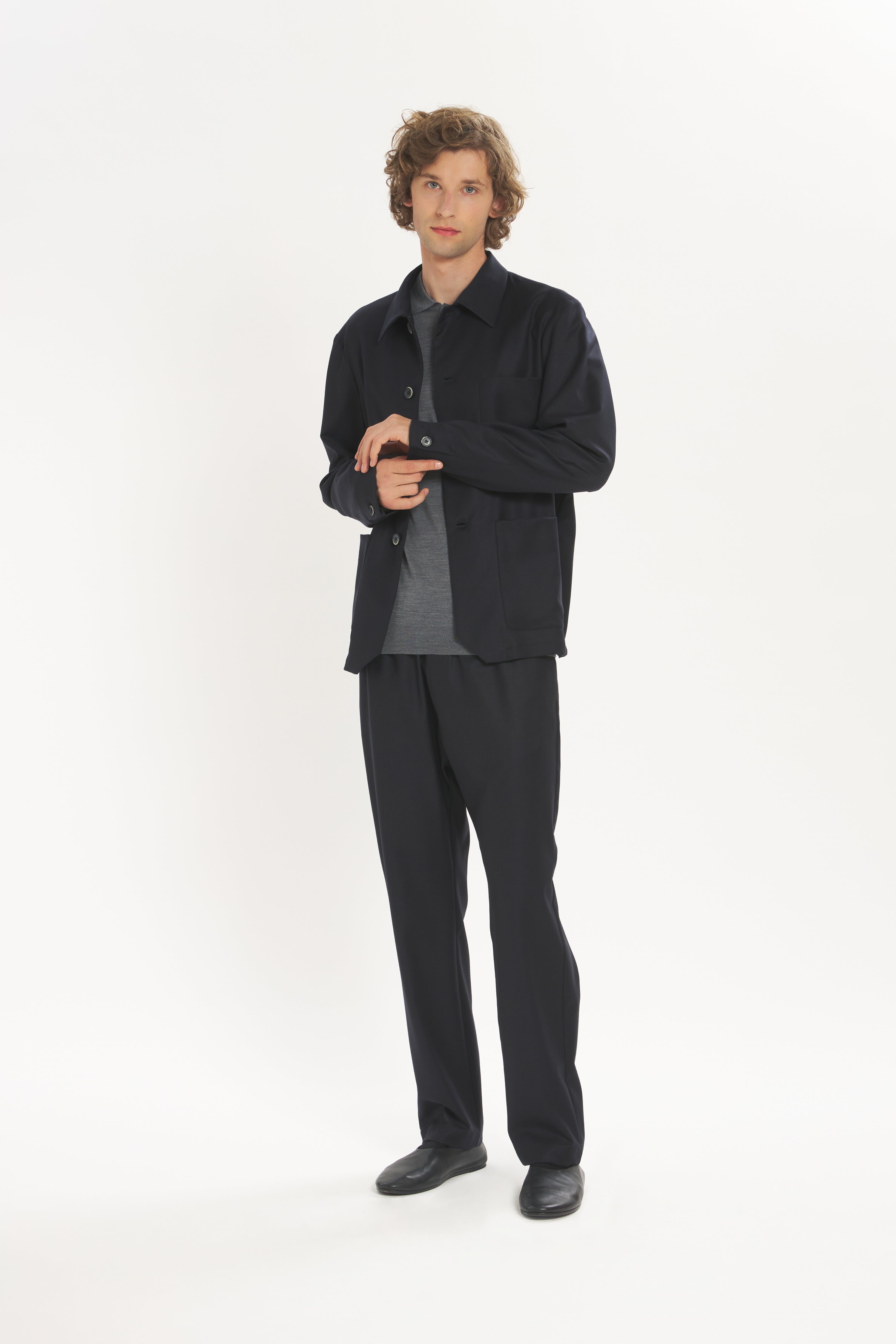 Overshirt Visal Flan Navy
