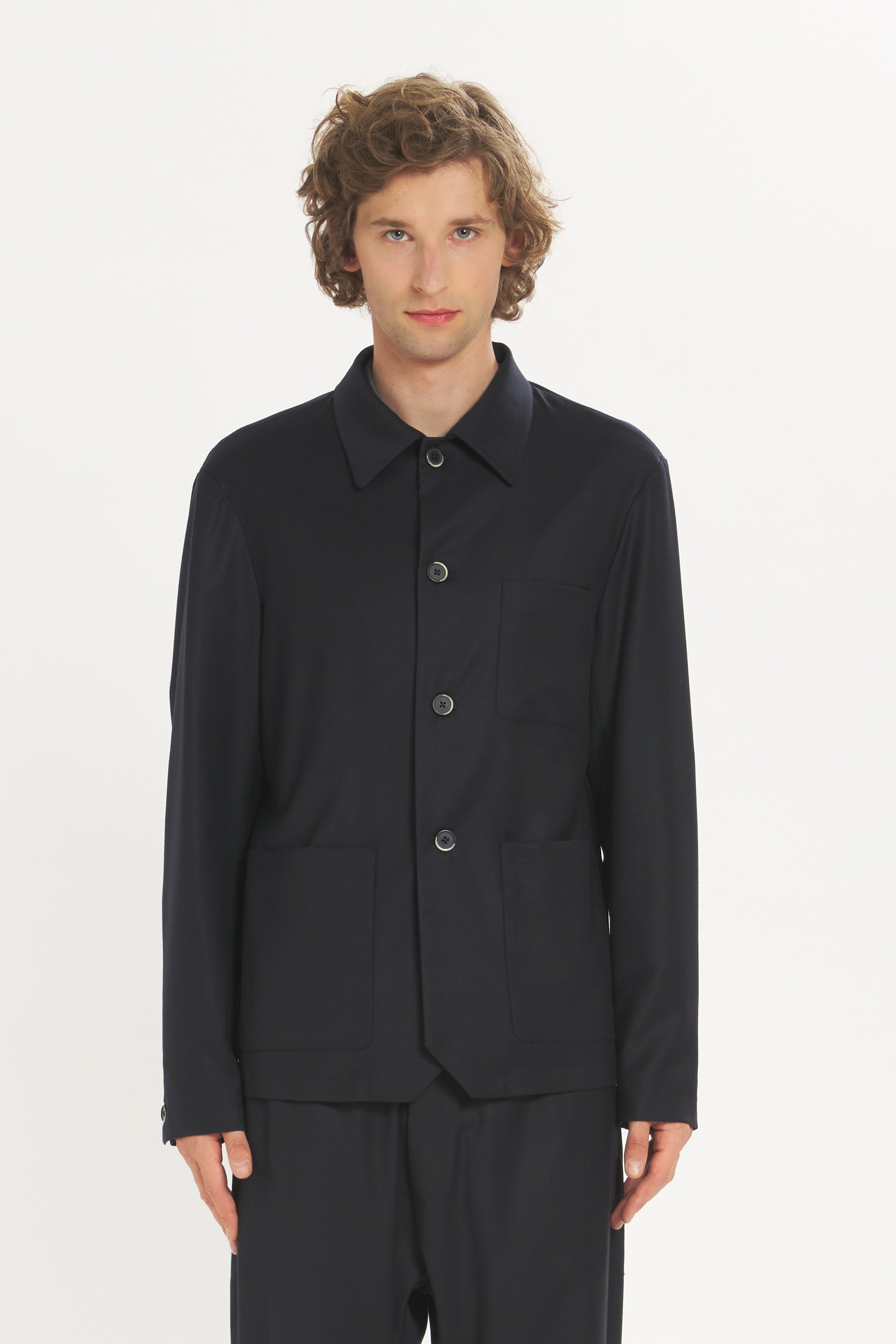 Overshirt Visal Flan Navy