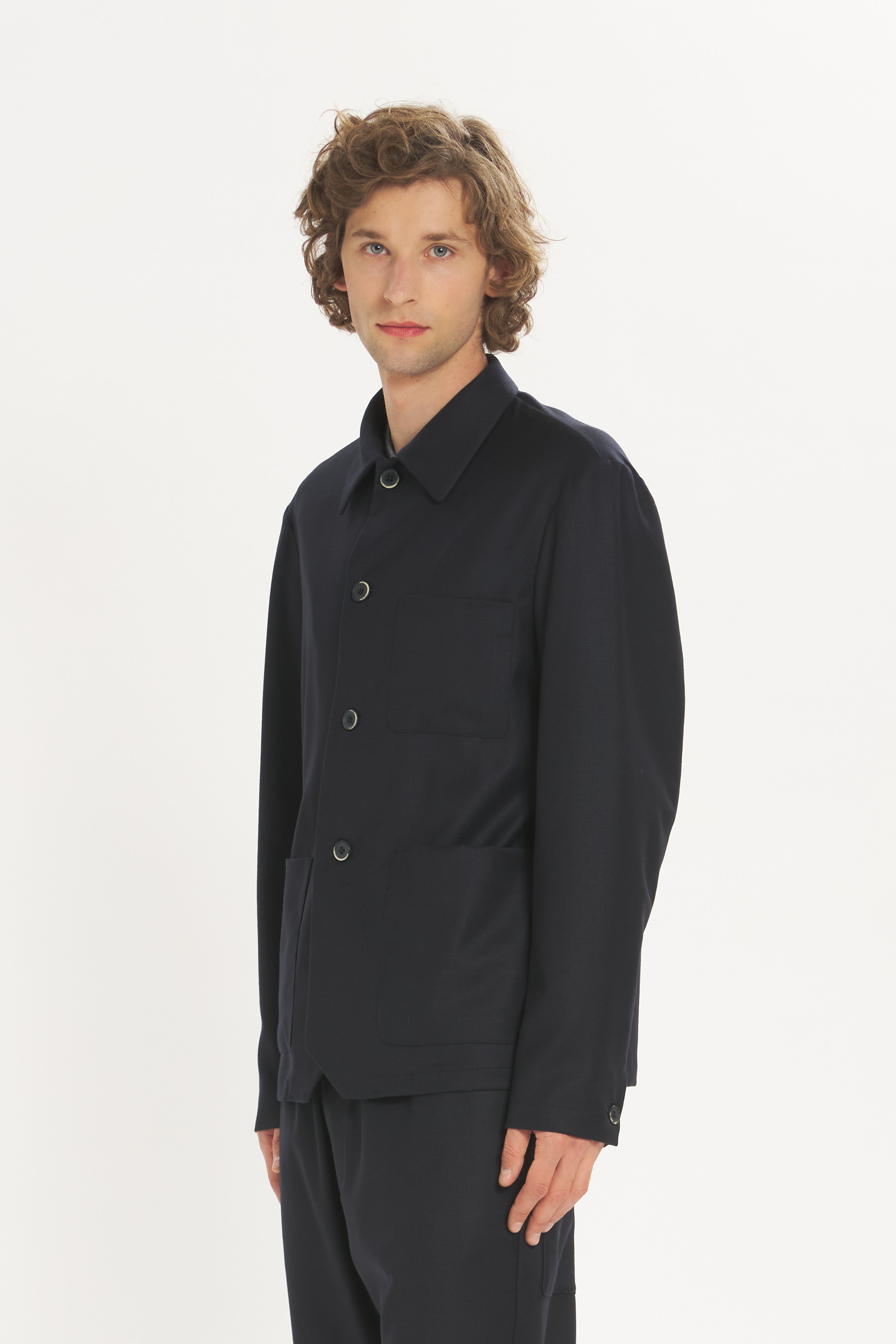 Overshirt Visal Flan Navy