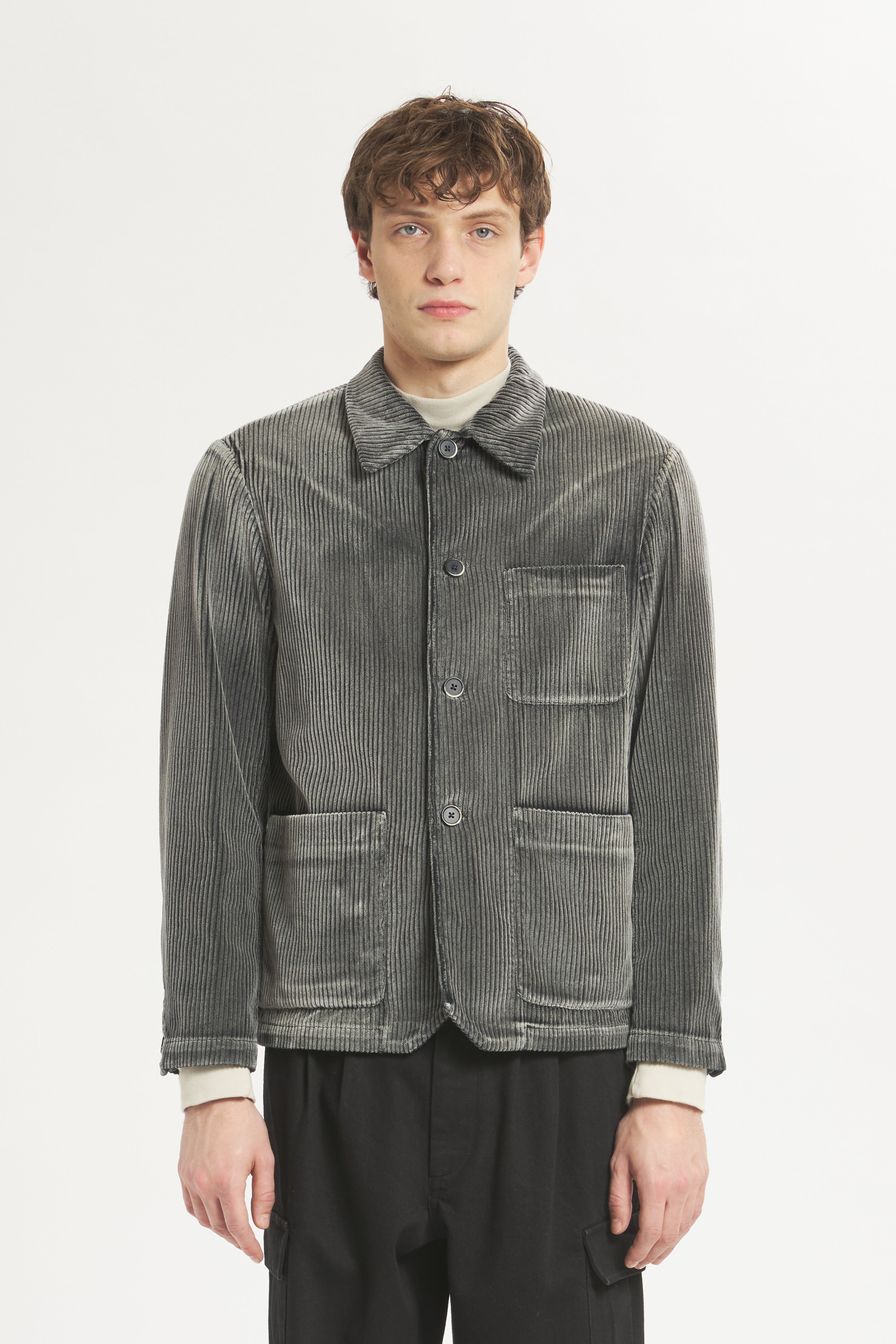 Overshirt Visal Olsar Carbone