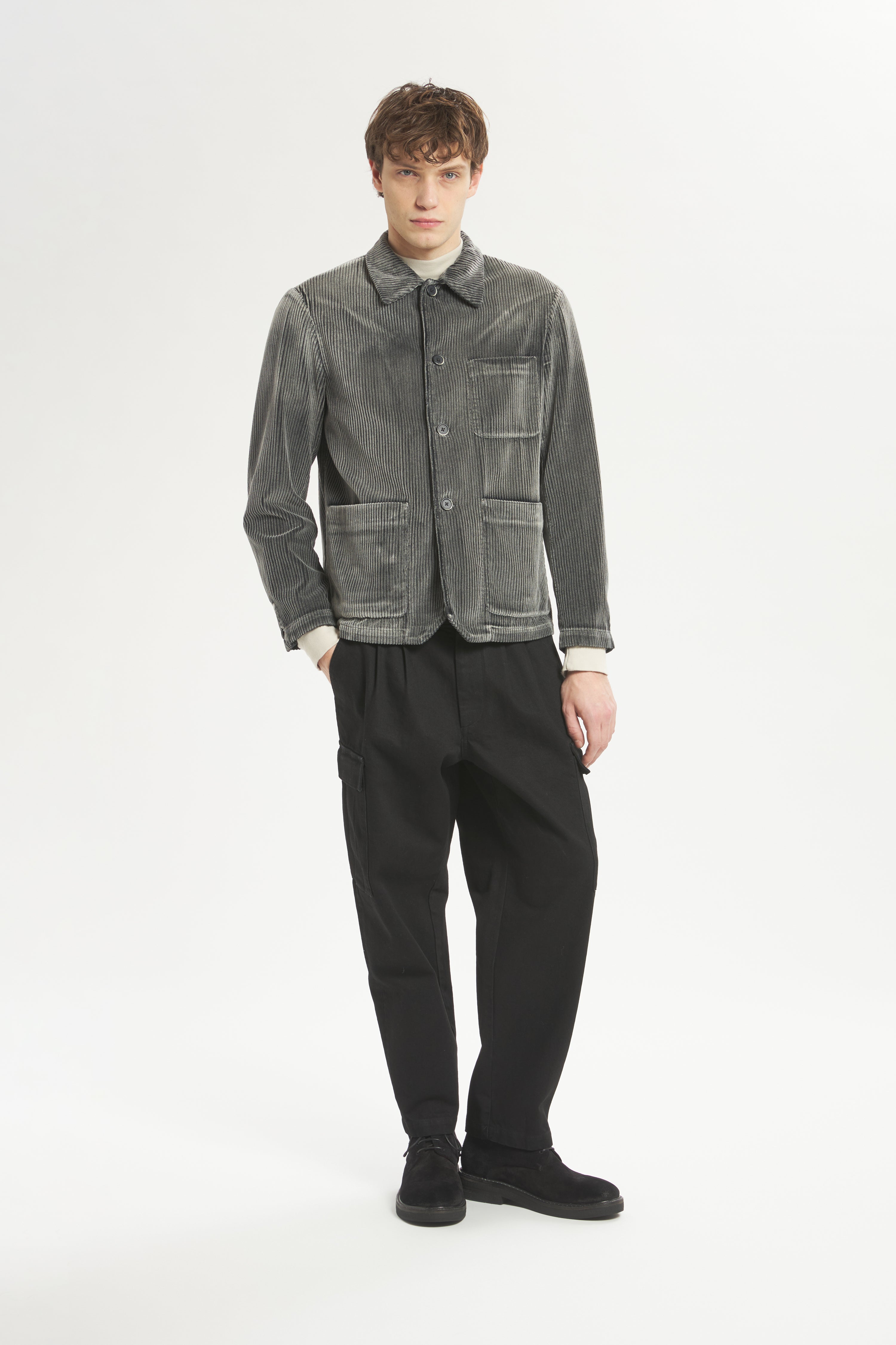Overshirt Visal Olsar Carbone