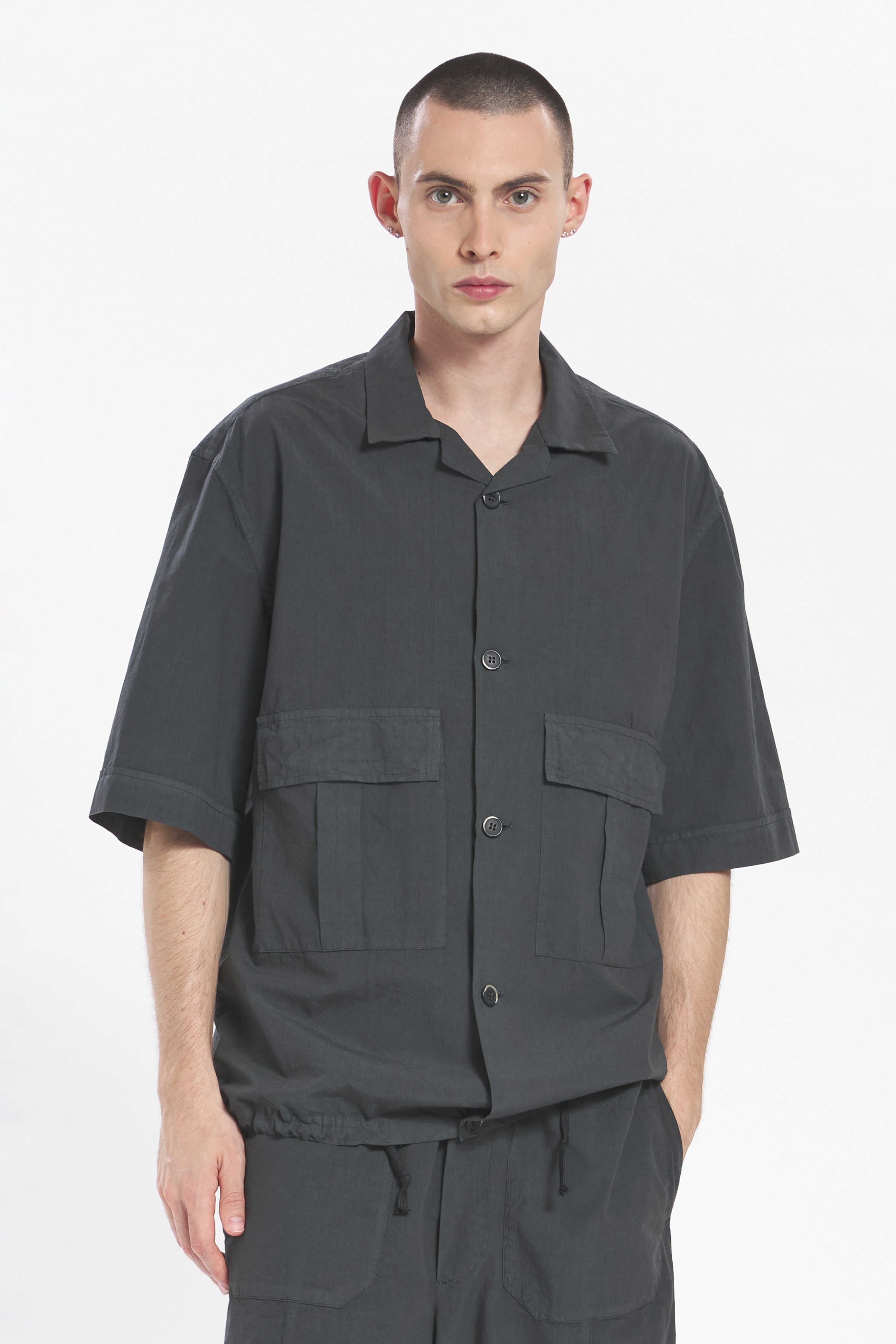 Overshirt Ventura Tendon Piombo