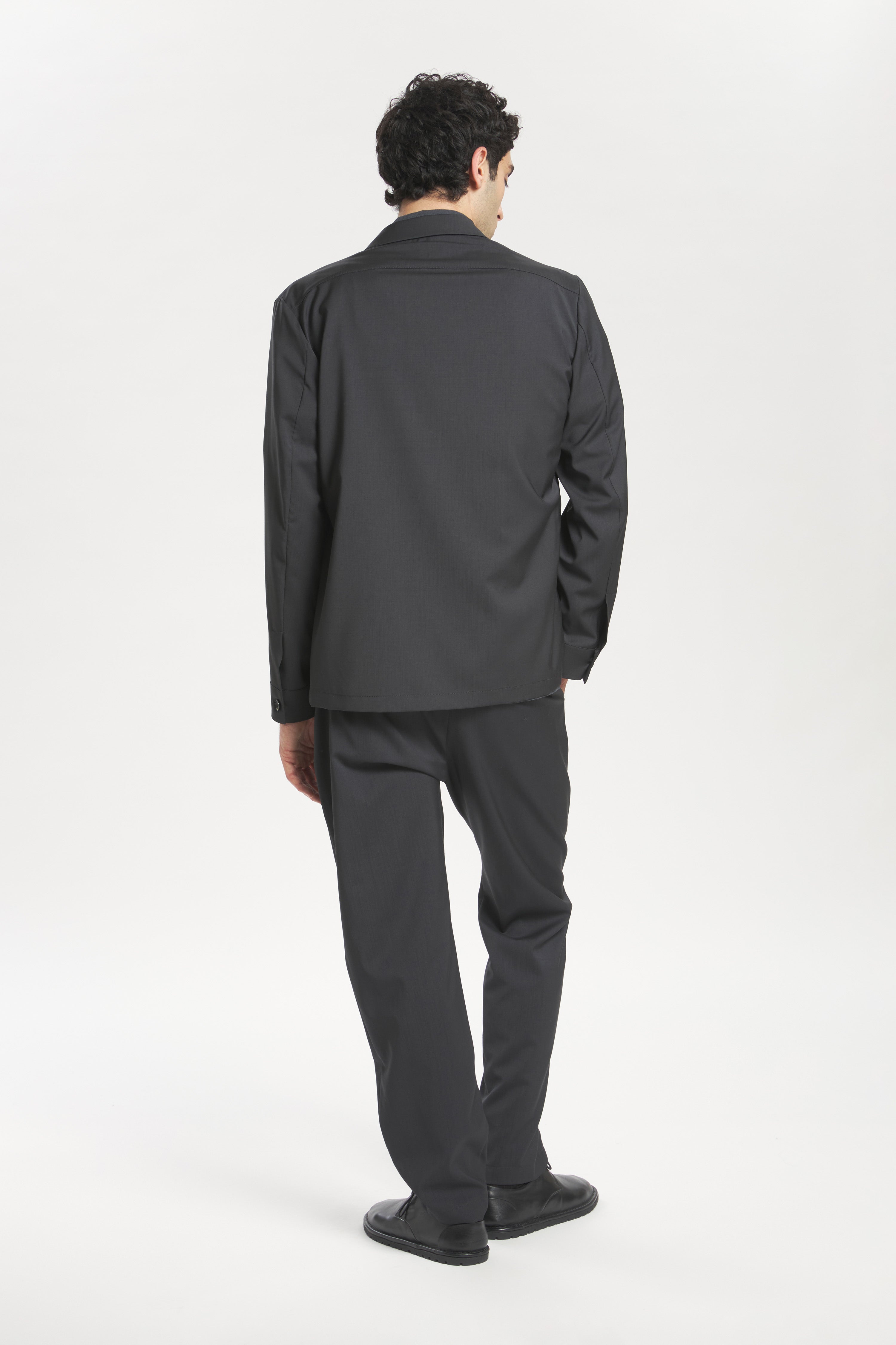 Overshirt Cedrone Tropical Piombo