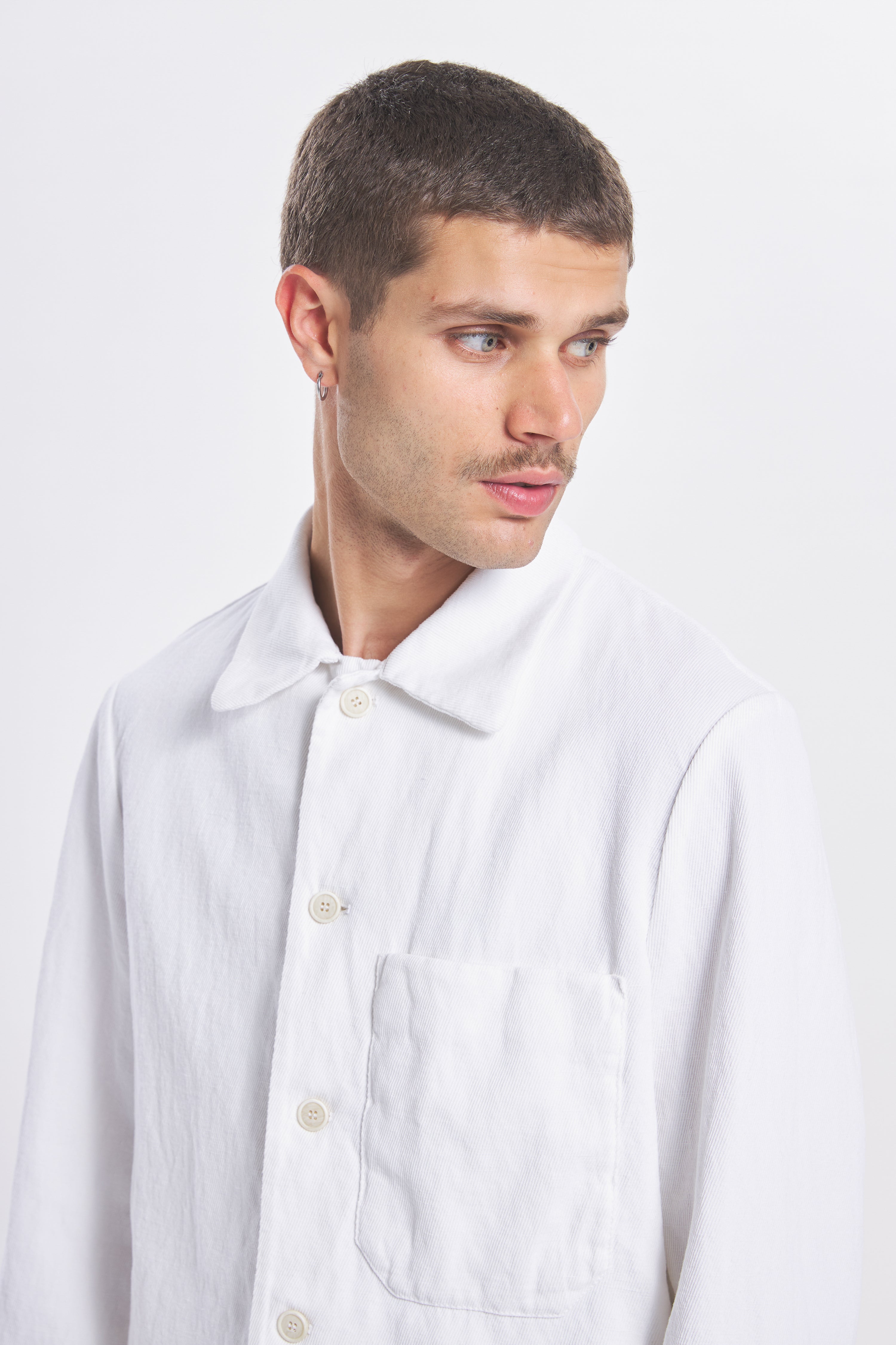 Overshirt Cedrone Furian Bianco